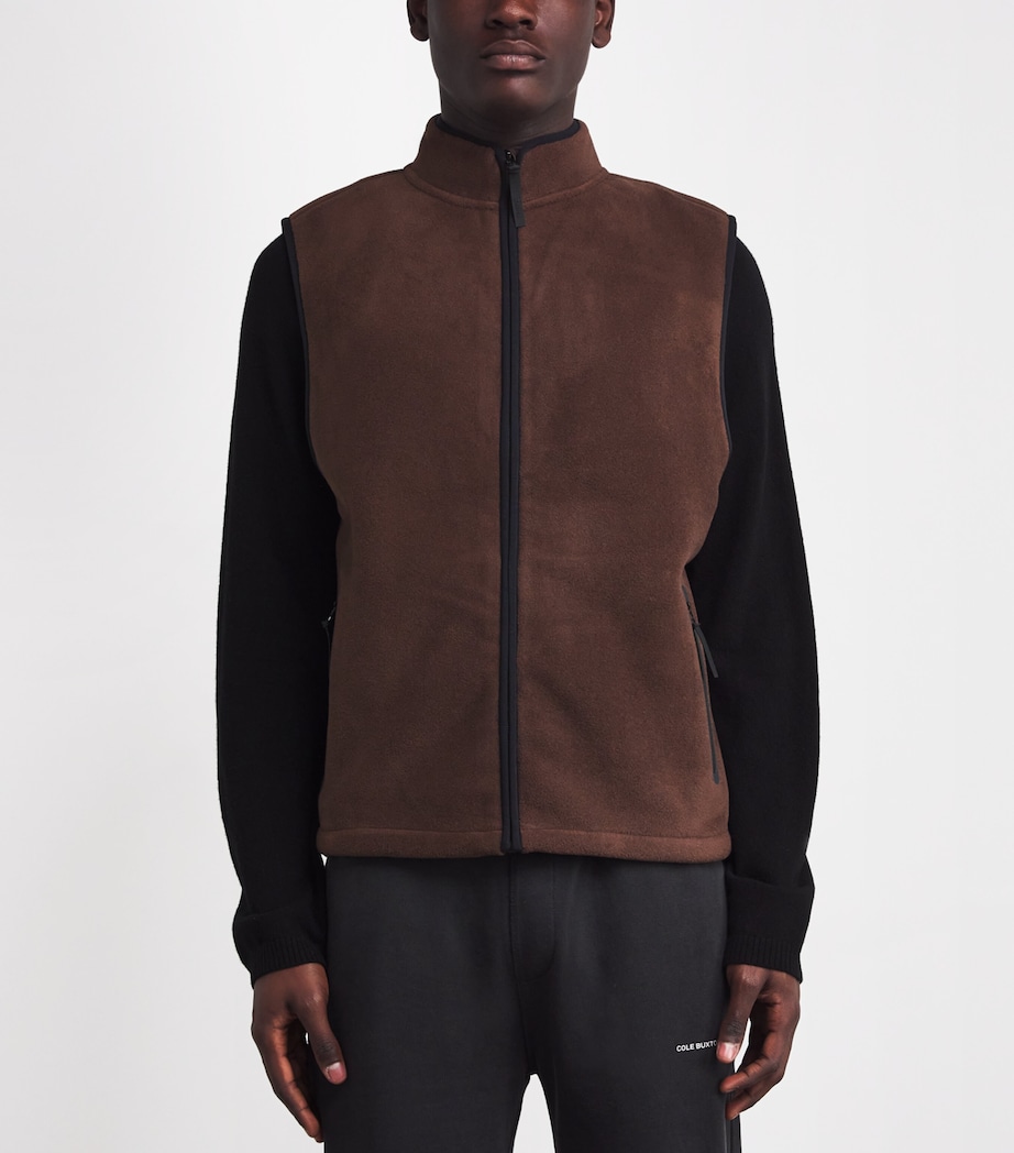 Polar Fleece Gilet ESPRESSO Image 3