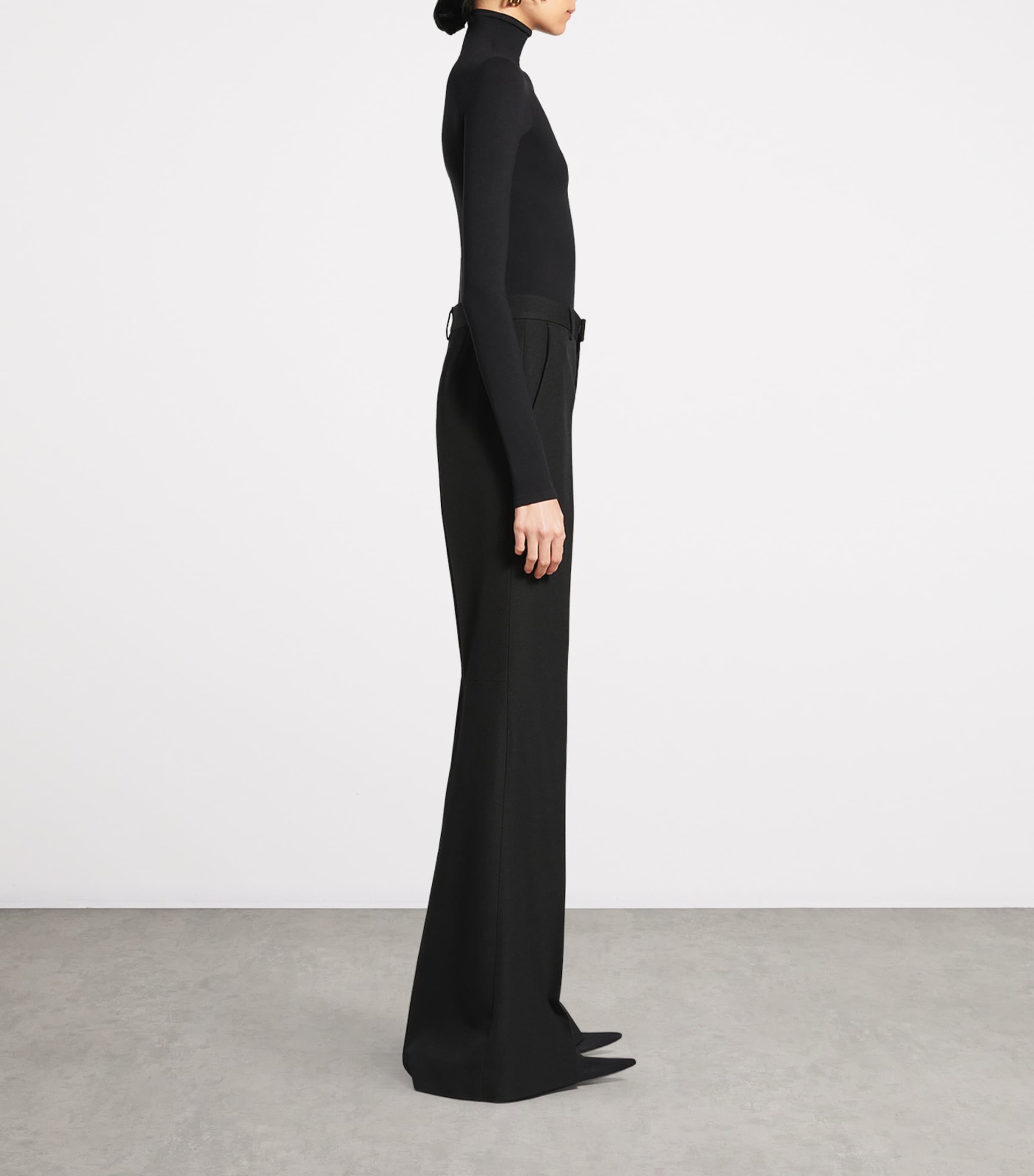 Wool Flared Trousers 1000 Image 5