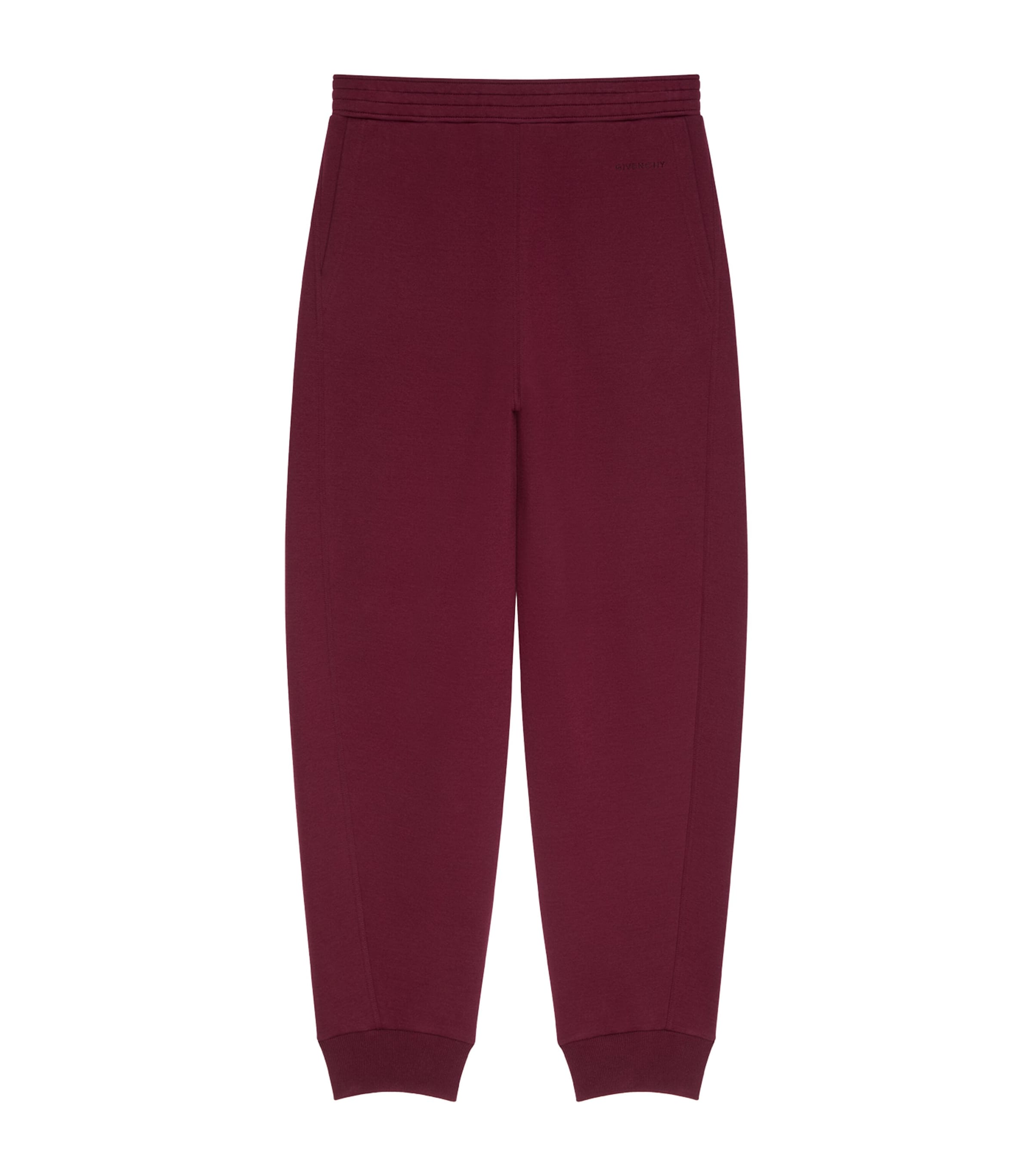 Cotton Sweatpants BURGUNDY Image 1