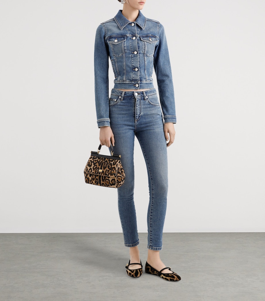 Cropped Denim Jacket S9001-COMBINED Image 2