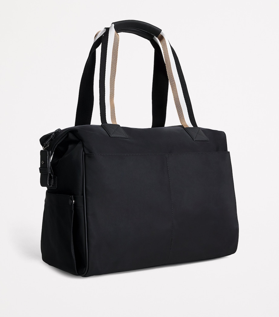 BOSS Kidswear Logo Changing Bag Black Image 2