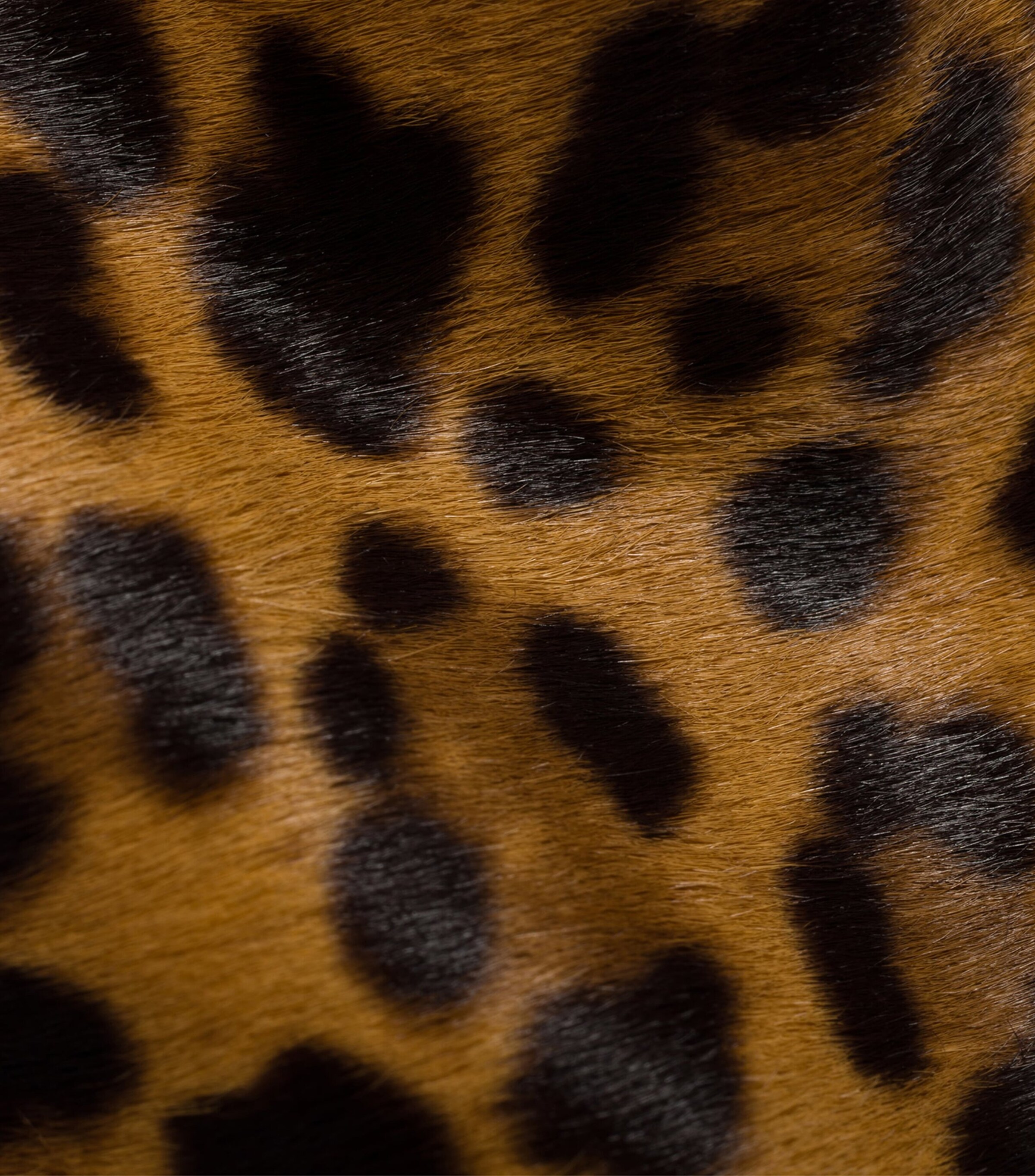 Calf Hair Logo Pouch F0151 Image 5