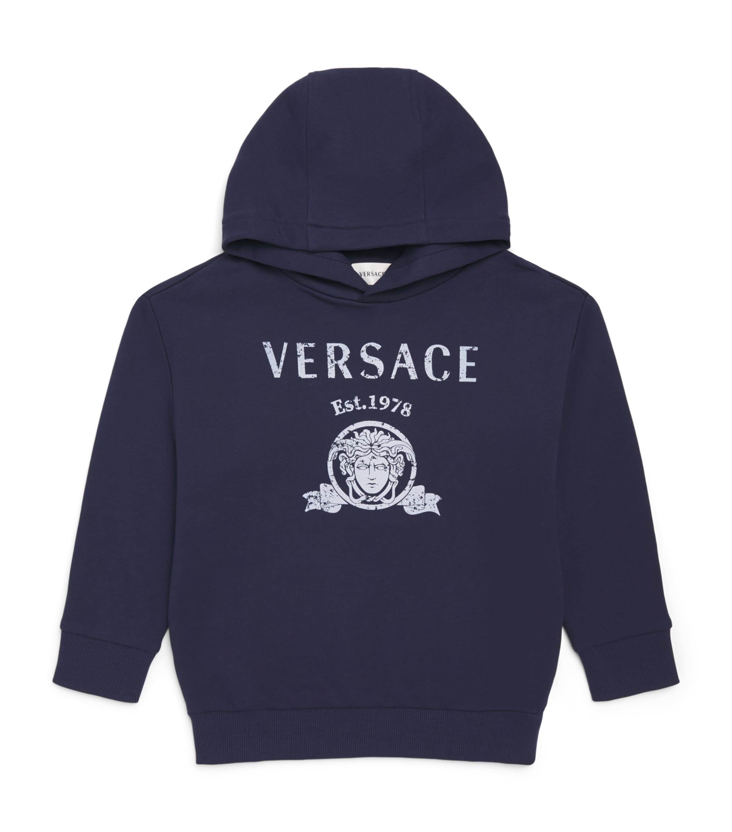 Versace Kids Cotton Medusa Hoodie (4-14 Years) Image 1