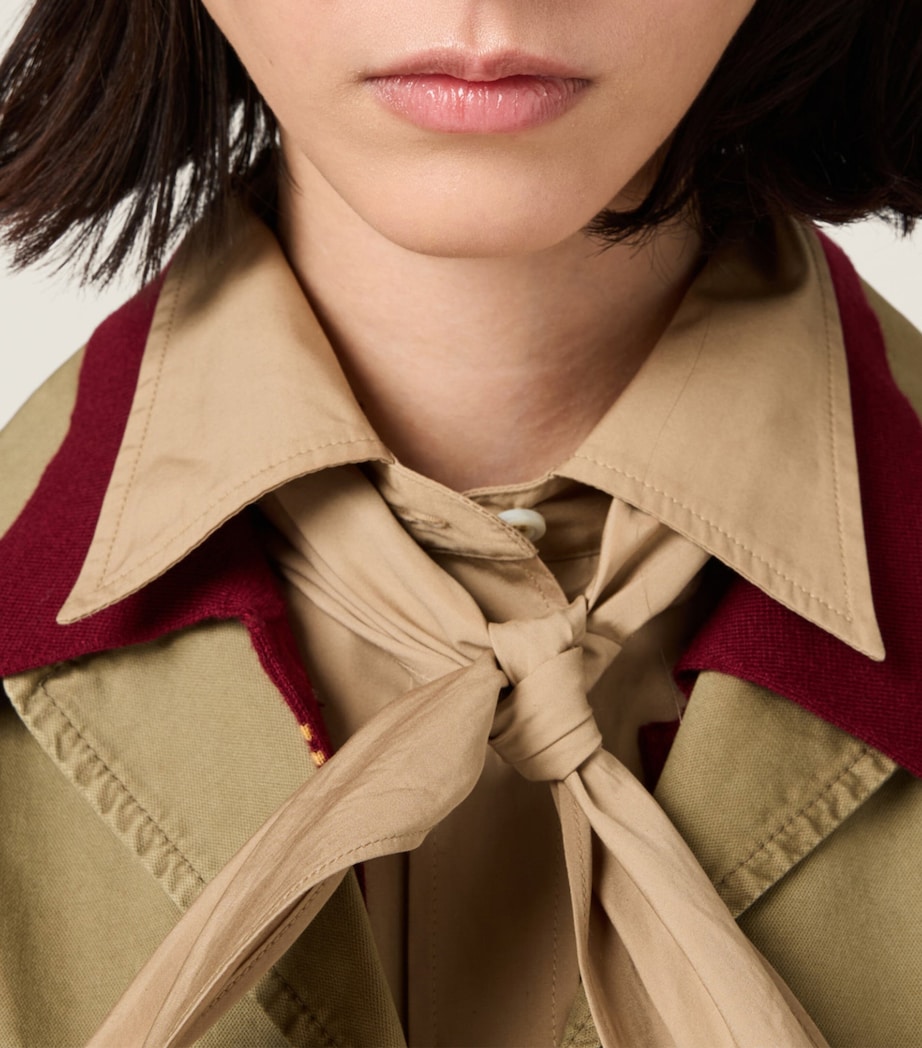 Satin Garment-Dyed Utility Jacket F0393 Image 4