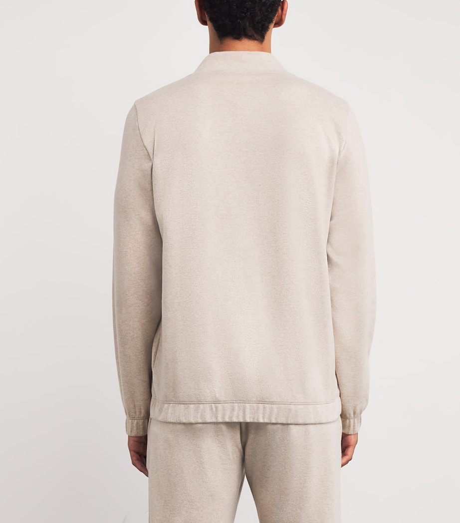 Cotton-Blend Cozy Living Sweatshirt 2895 CAMEL MELANGE Image 4