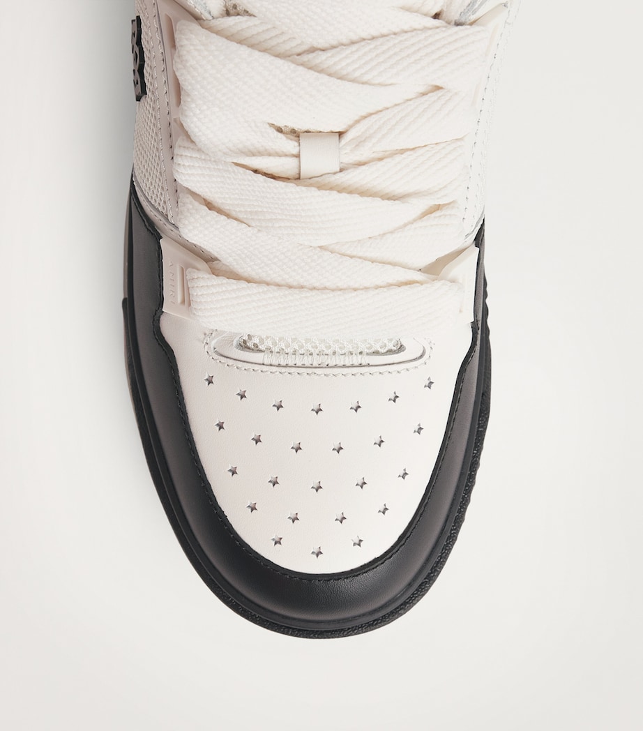 AMIRI Leather MA-1 Sneakers Black Image 5