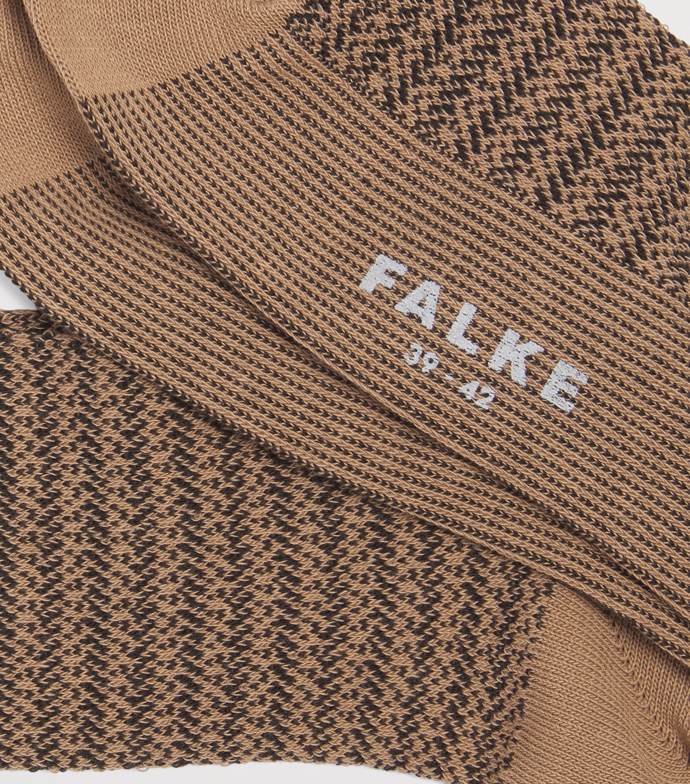 Falke Mens Special Edition Family Ankle Socks Camel Image 2