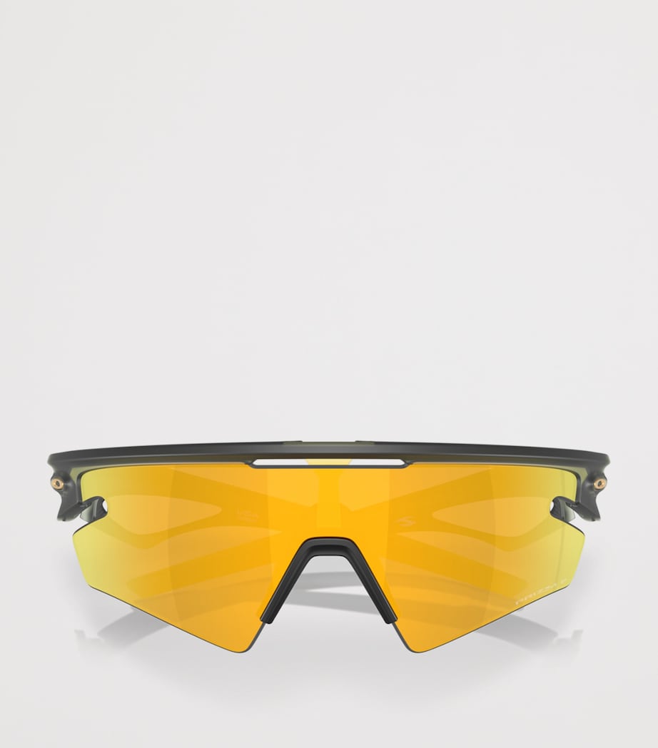 Oakley Sphaera Slash Rectangle Sunglasses Green Image 6