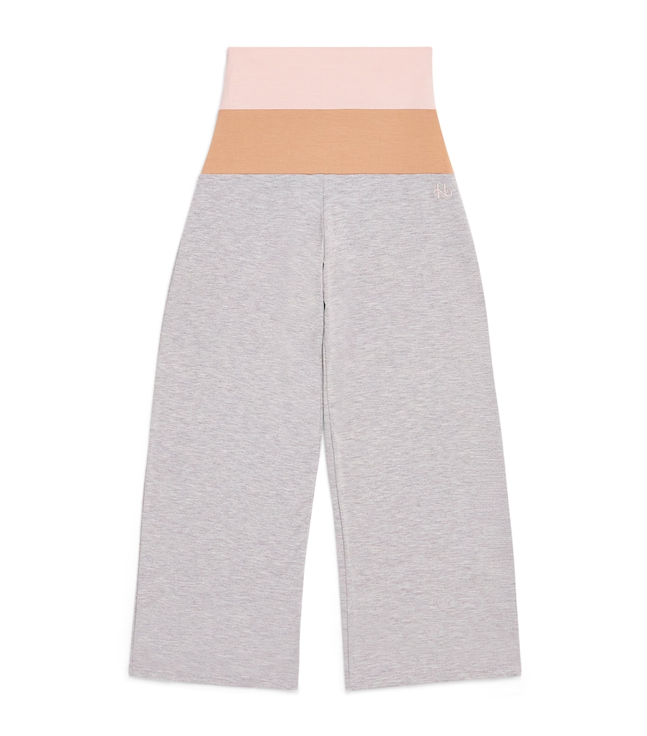 Fold-Down Pyjama Trousers (4-16 Years) LT GREY COPPER/NUDE Image 1
