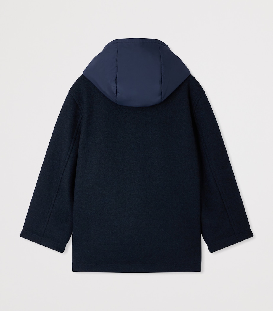 Bonpoint Hooded Coat (4-8 Years) Marine Image 2
