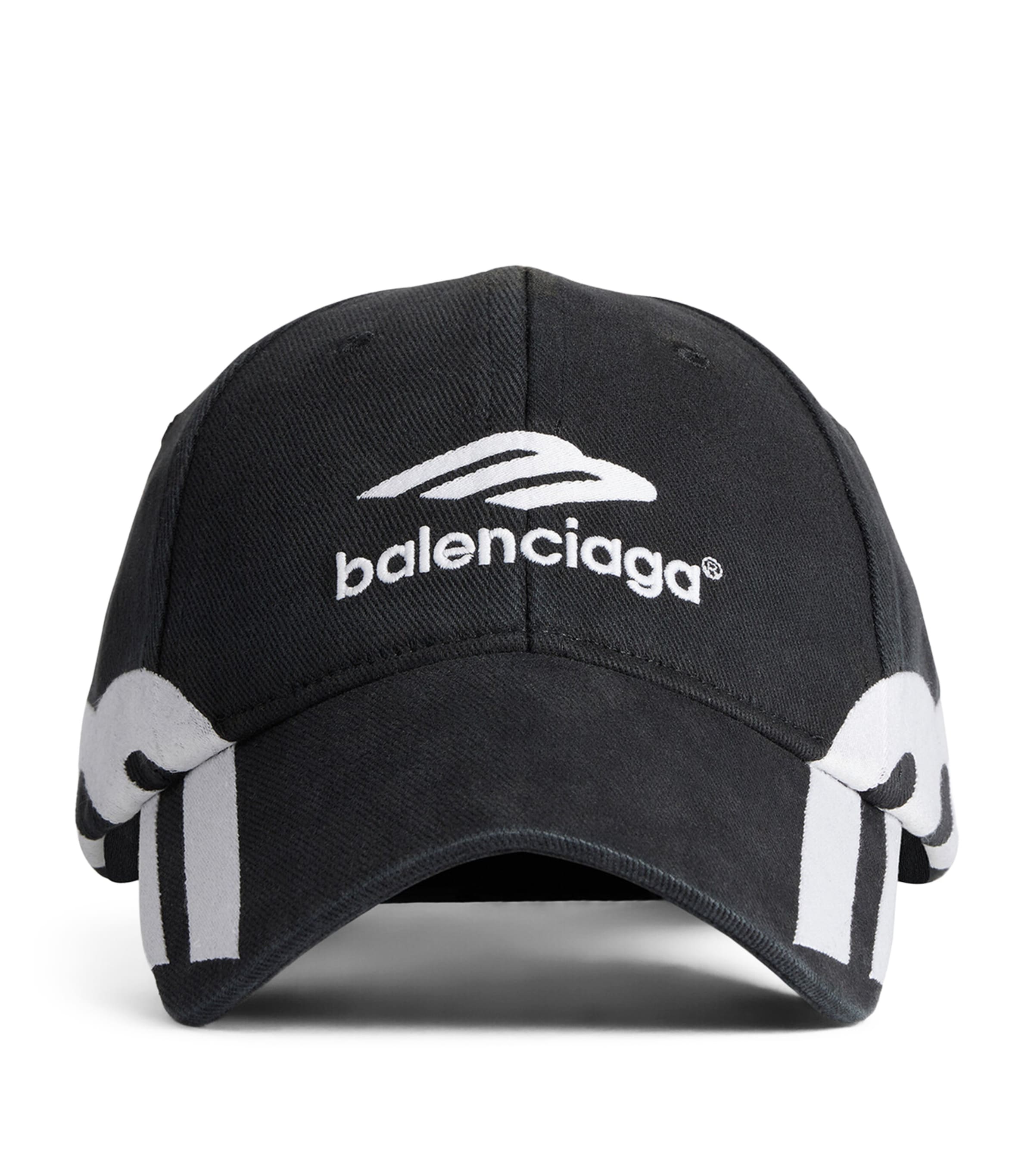 Balenciaga Logo Baseball Cap | Harrods UK