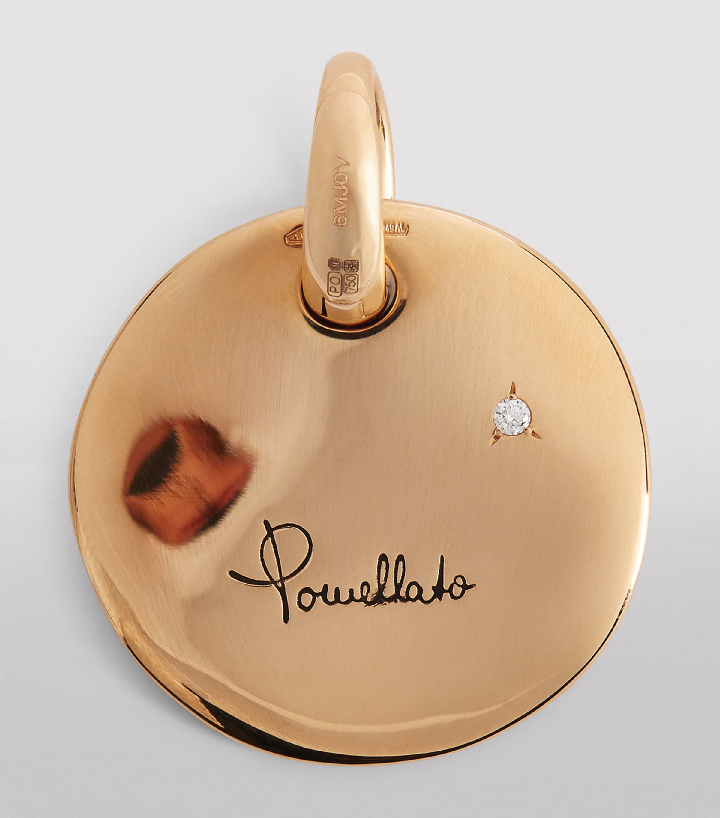 Rose Gold and Mixed Diamond Sabbia Pendant DBX00 Image 3