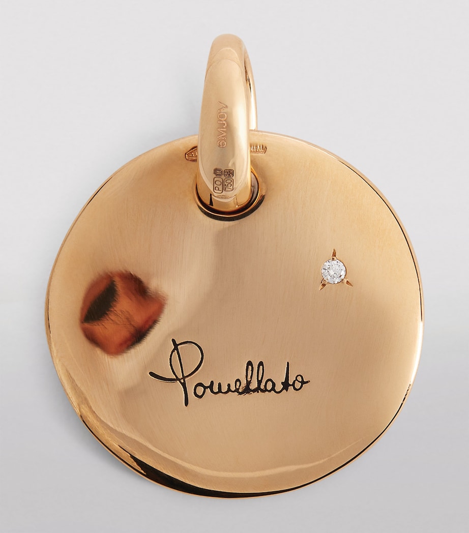 Rose Gold and Mixed Diamond Sabbia Pendant DBX00 Image 3