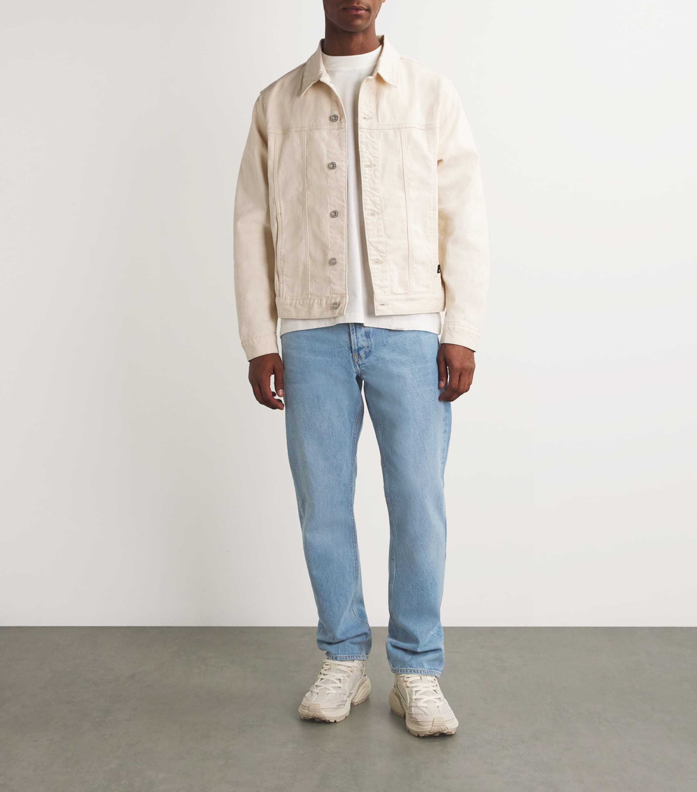 FRAME Mens The Straight Jeans Good Times Image 2