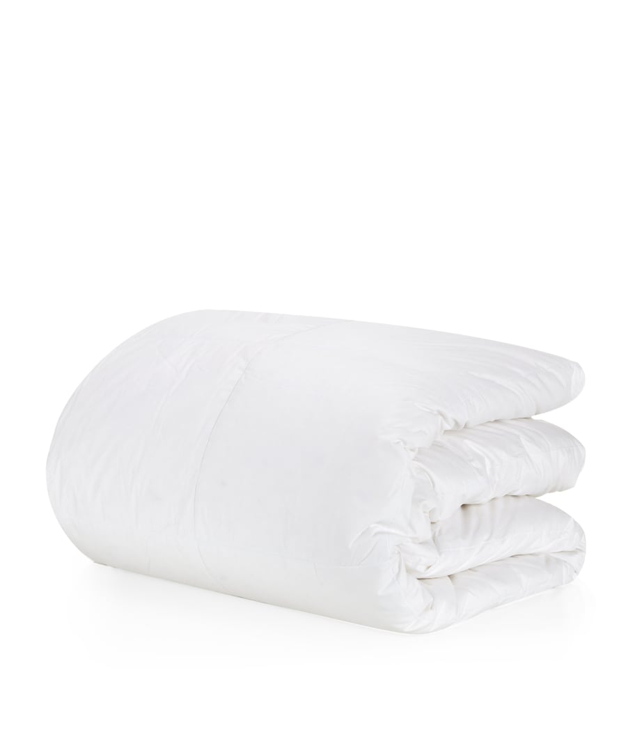 Single 90% Hungarian Goose Down Warm Duvet (10 Tog) WHITE Image 1