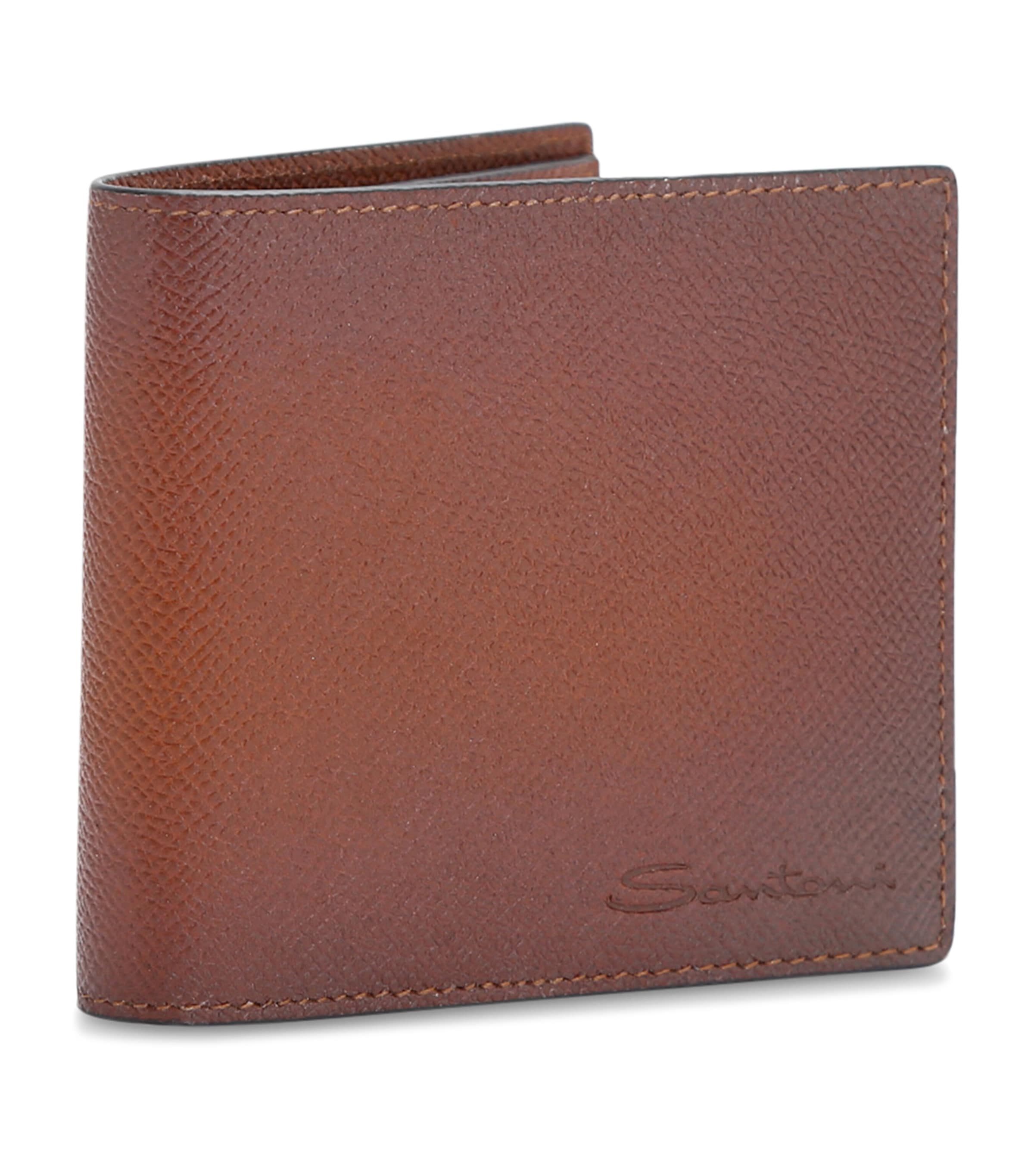 Leather Wallet BROWN Image 3