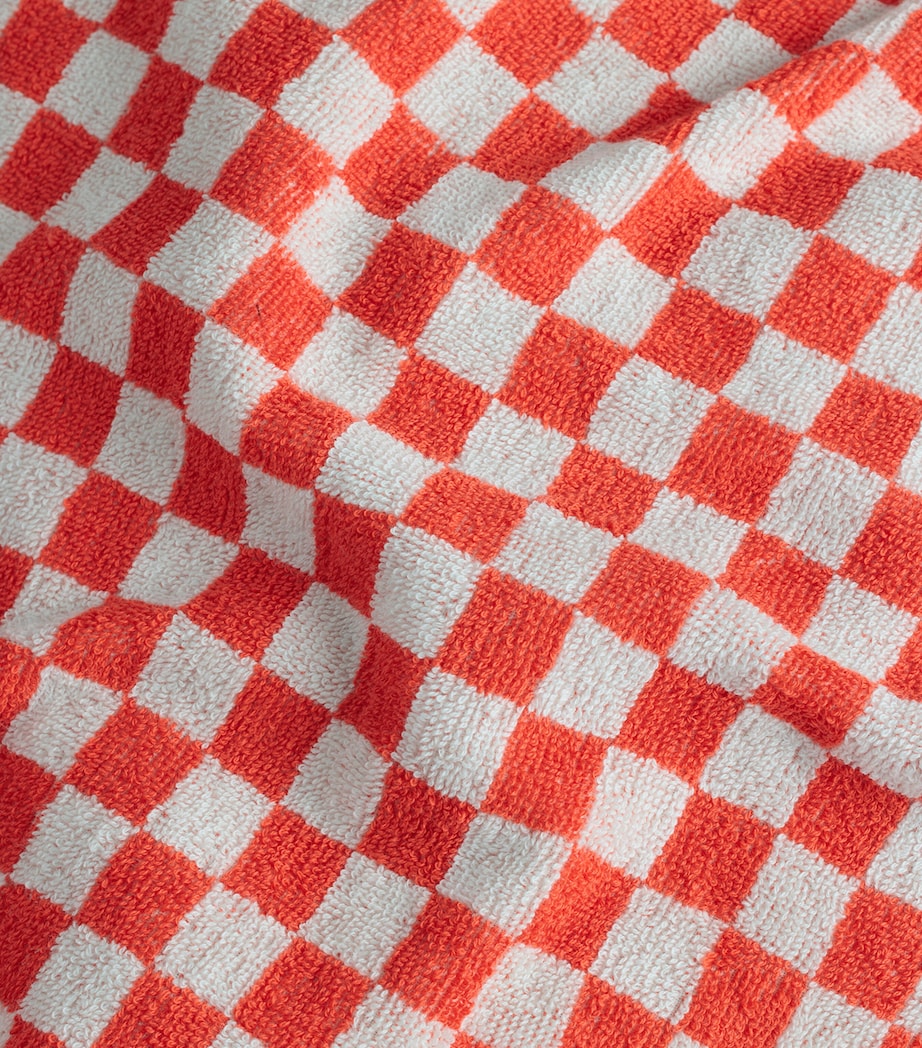 Check Josephine Hand Towel (40cm x 70cm) PALOMA SUN / ECRU Image 4