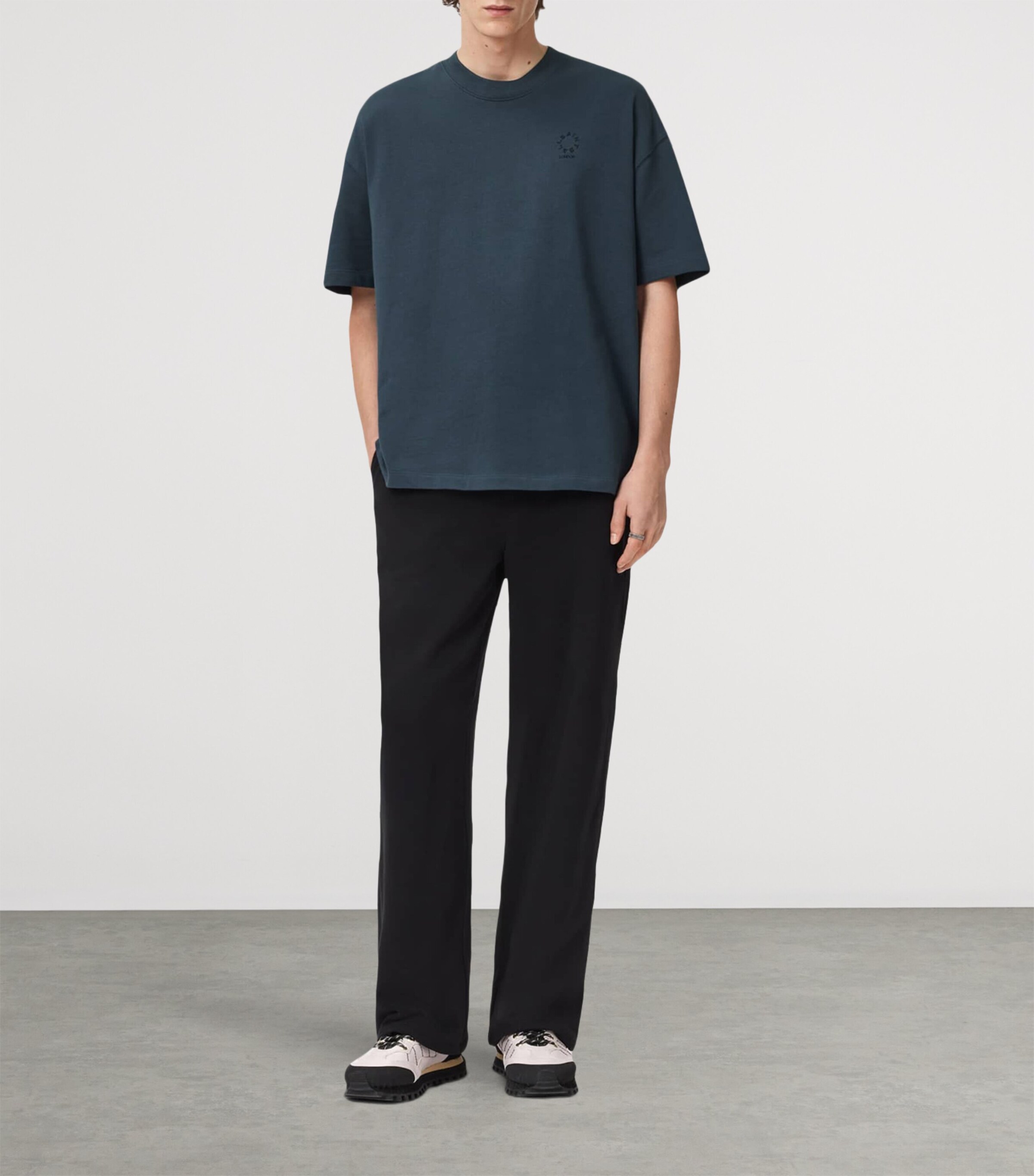 Organic Cotton Haven T-Shirt MOONSTONE BLUE Image 2