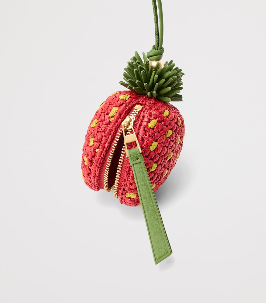 LOEWE x Paula’s Ibiza Strawberry Coin Purse Red Image 3