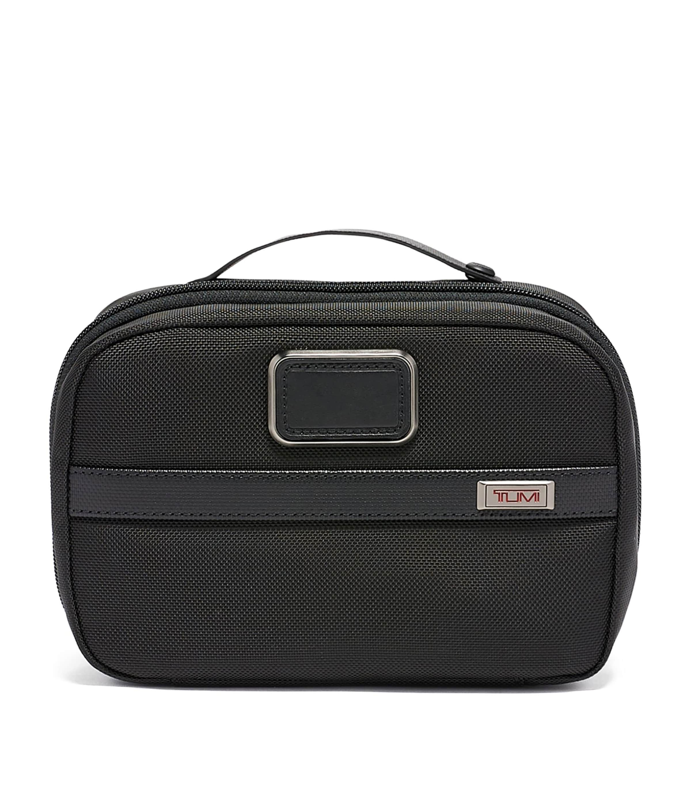 Shop Tumi Alpha 3 Split Travel Kit In Black