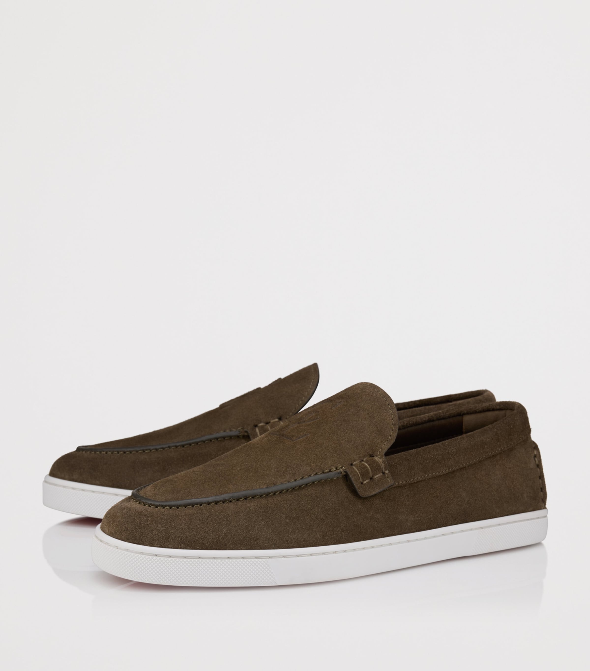 Christian Louboutin Neoclboat Suede Boat Shoes Image 2