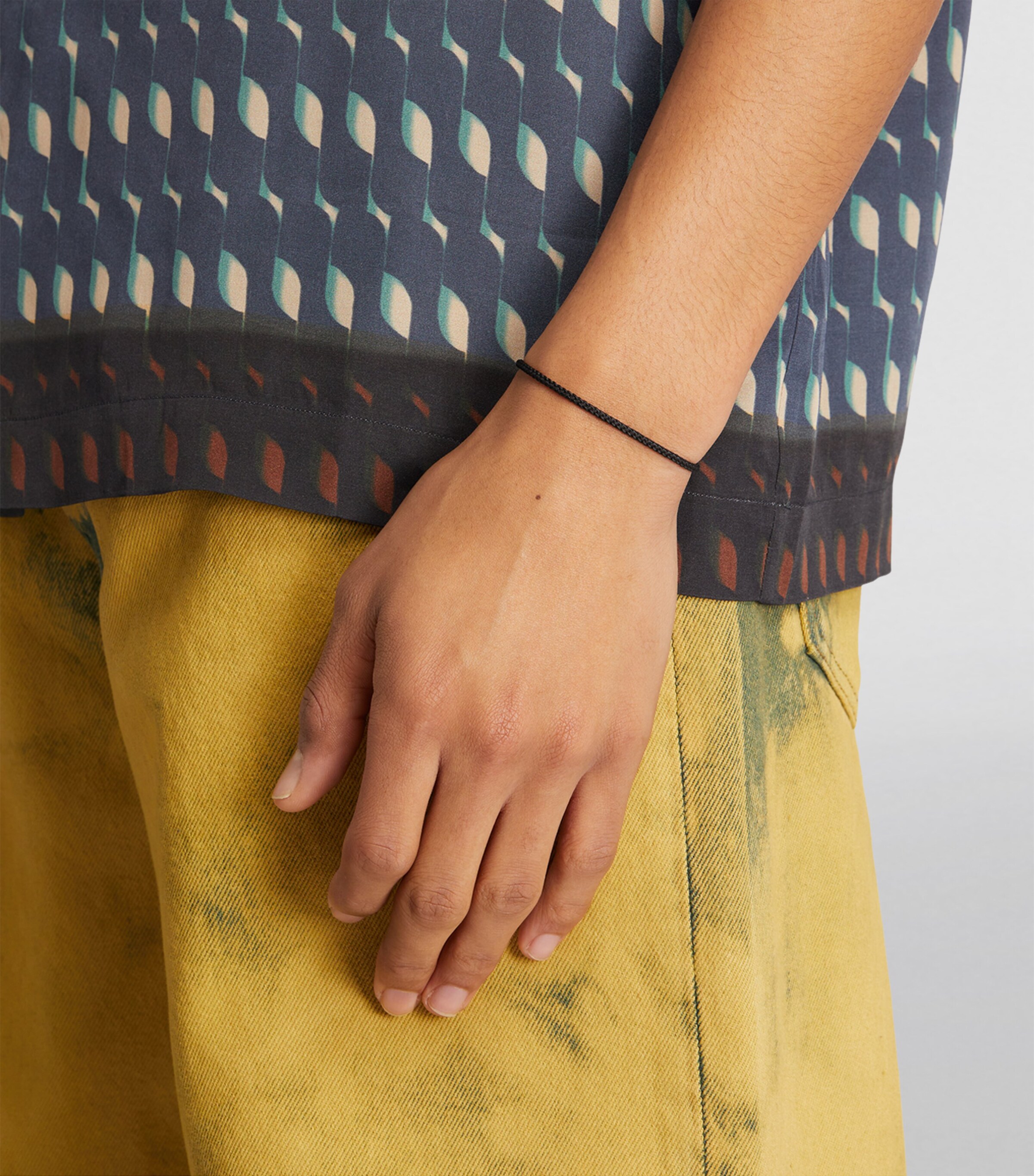 Stainless Steel Adjustable Lock Bracelet SILVER Image 4