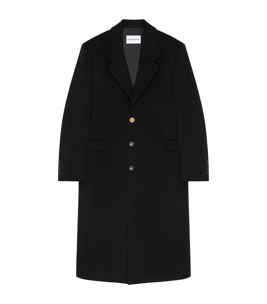 Wool-Cashmere Overcoat BLACK Image 1