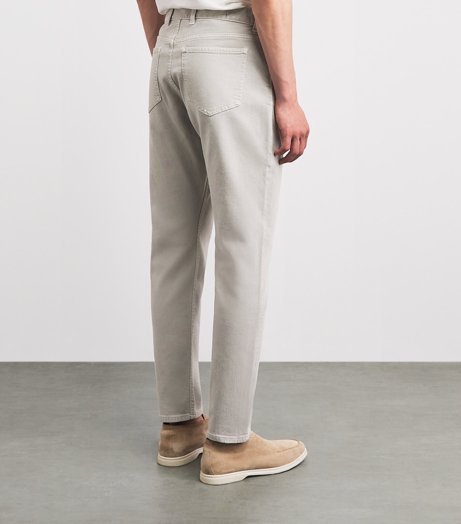Eleventy Mens Relax Straight Jeans Cardamomo Chiaro Image 5