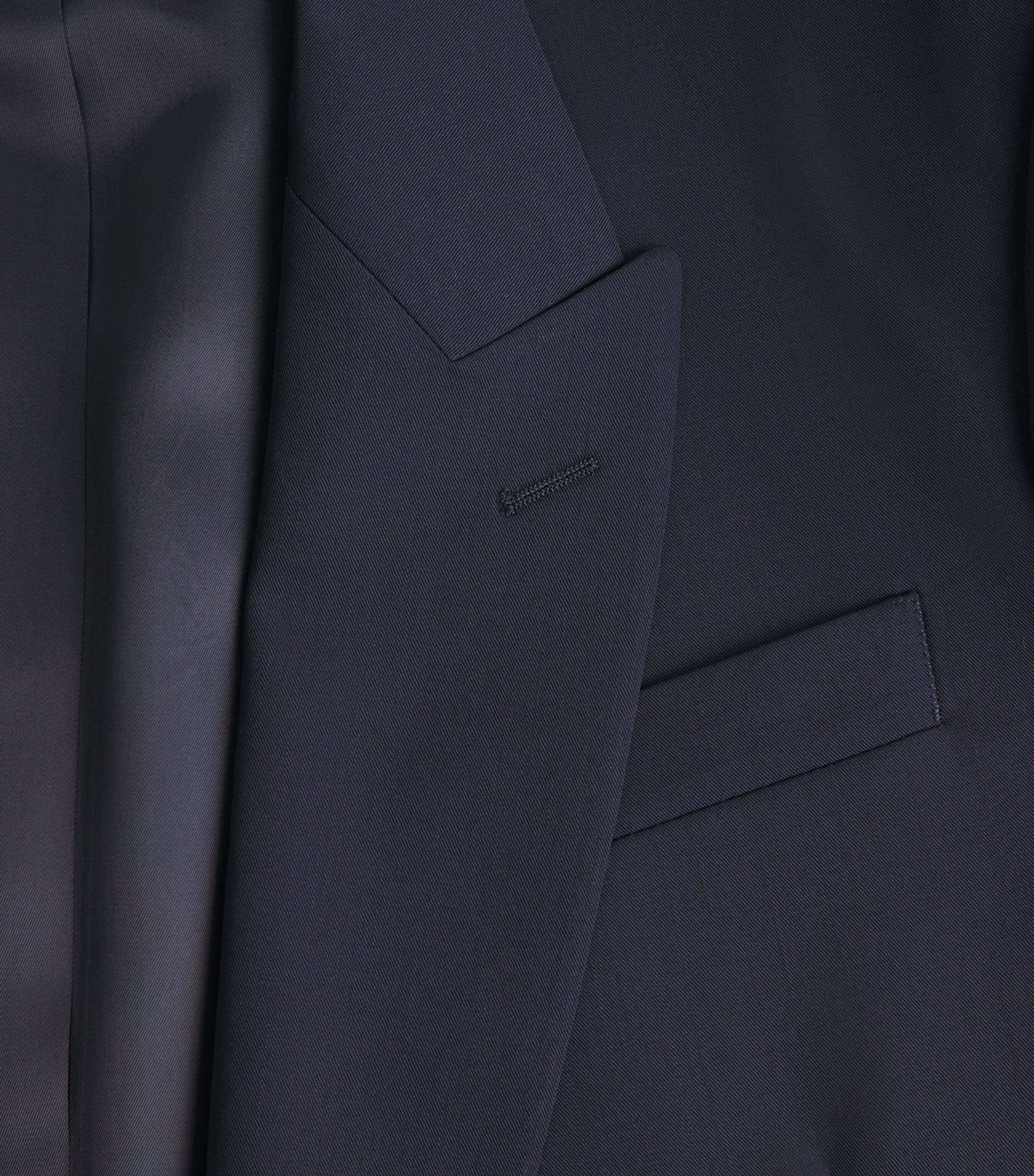 Virgin Wool New Croise Blazer NAVY BLUE Image 5