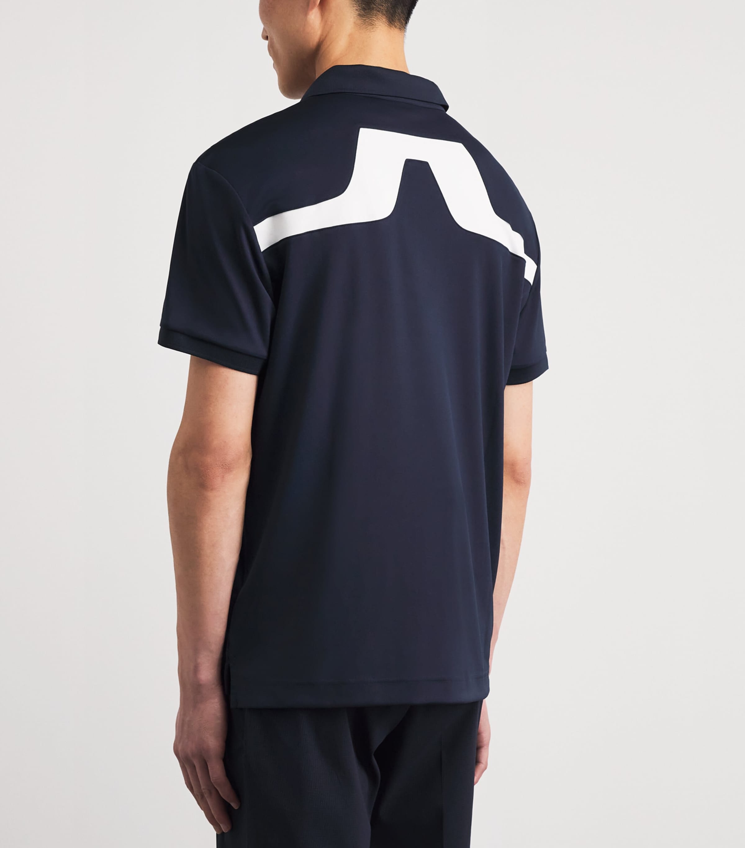 J Lindeberg Mens KV Polo Shirt Jl Navy Image 5