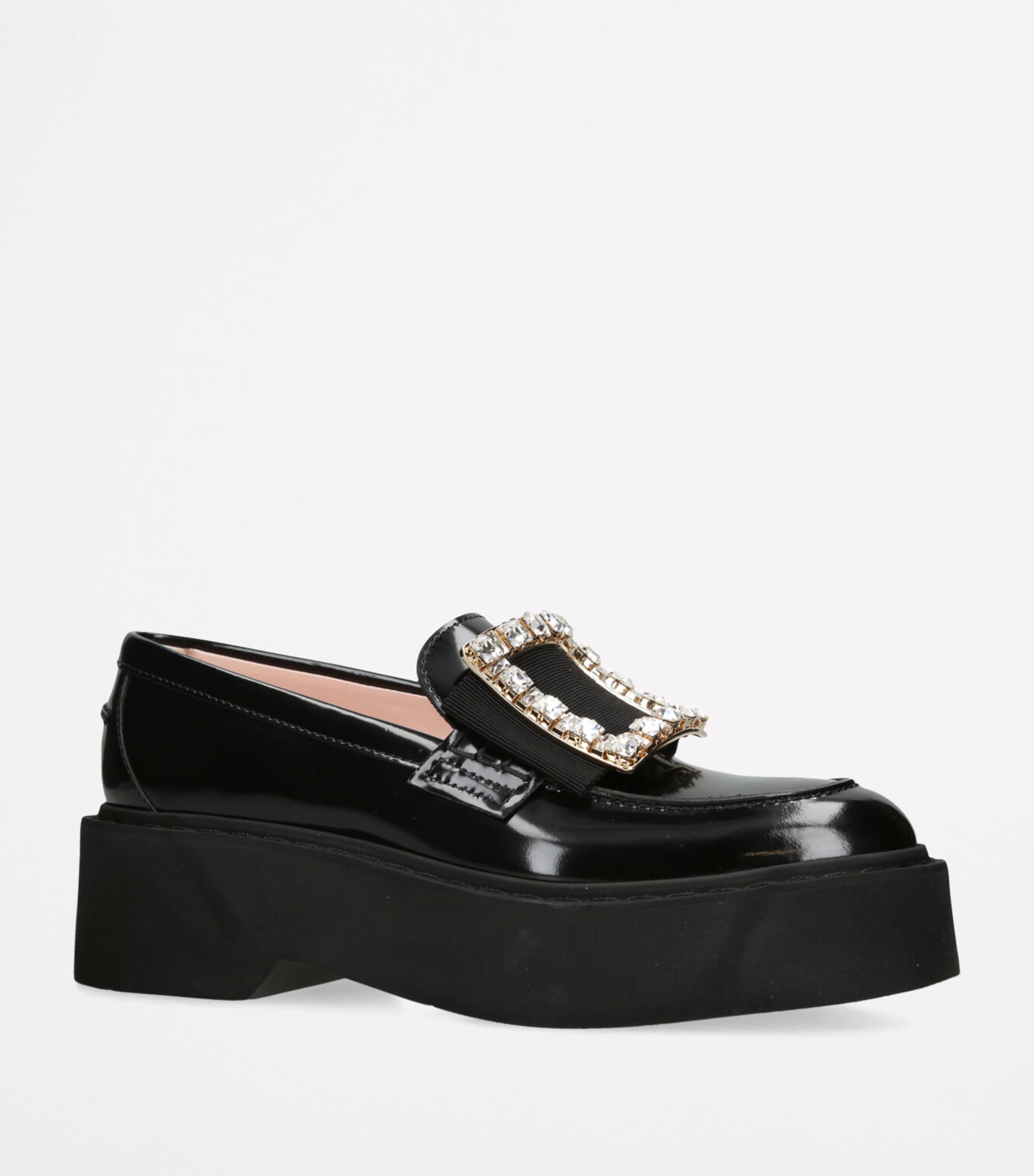 Patent Leather Viv’ Rangers Loafers BLACK Image 3
