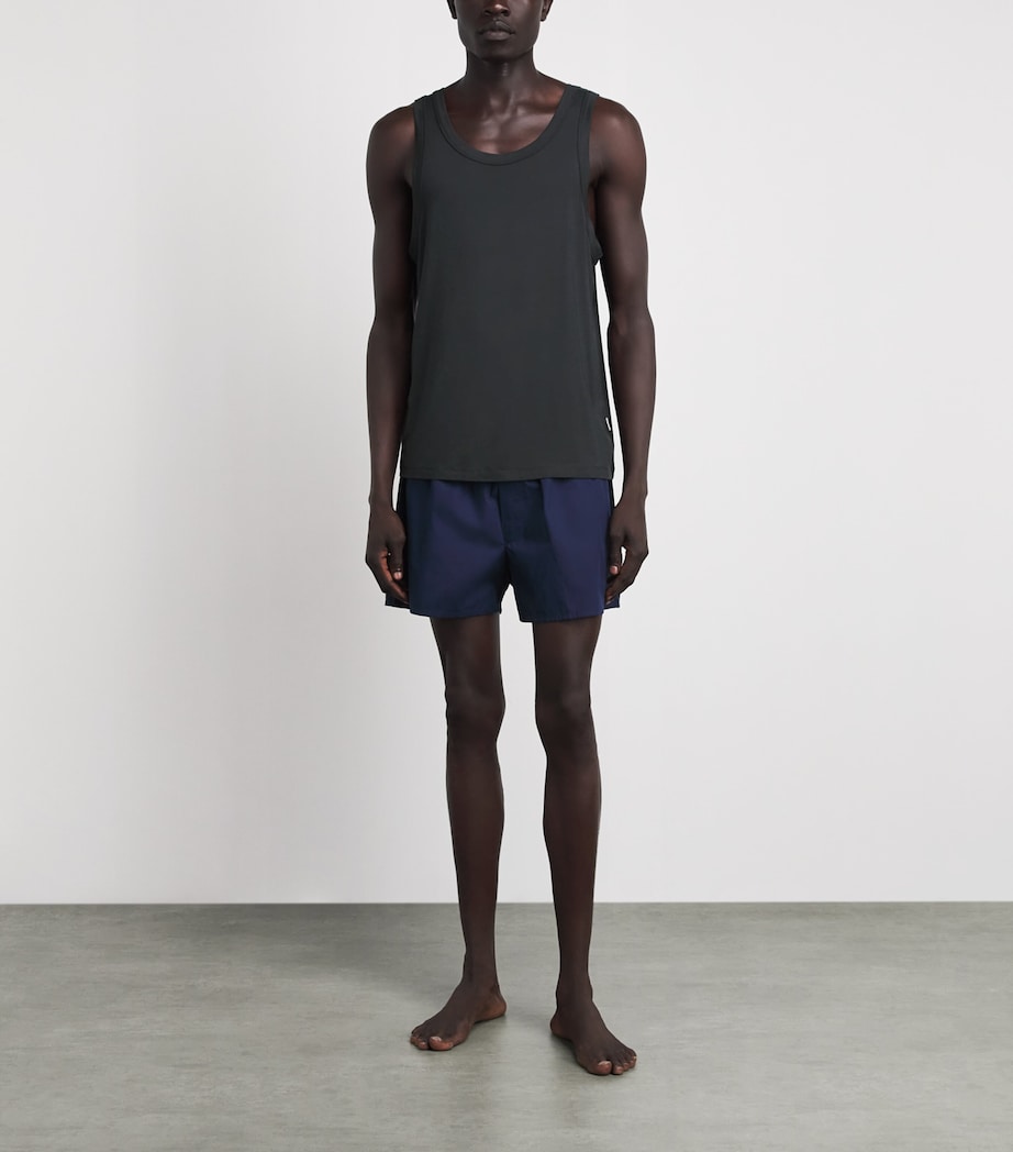 CHÉ Mens Modal-Blend Vest Black Image 2
