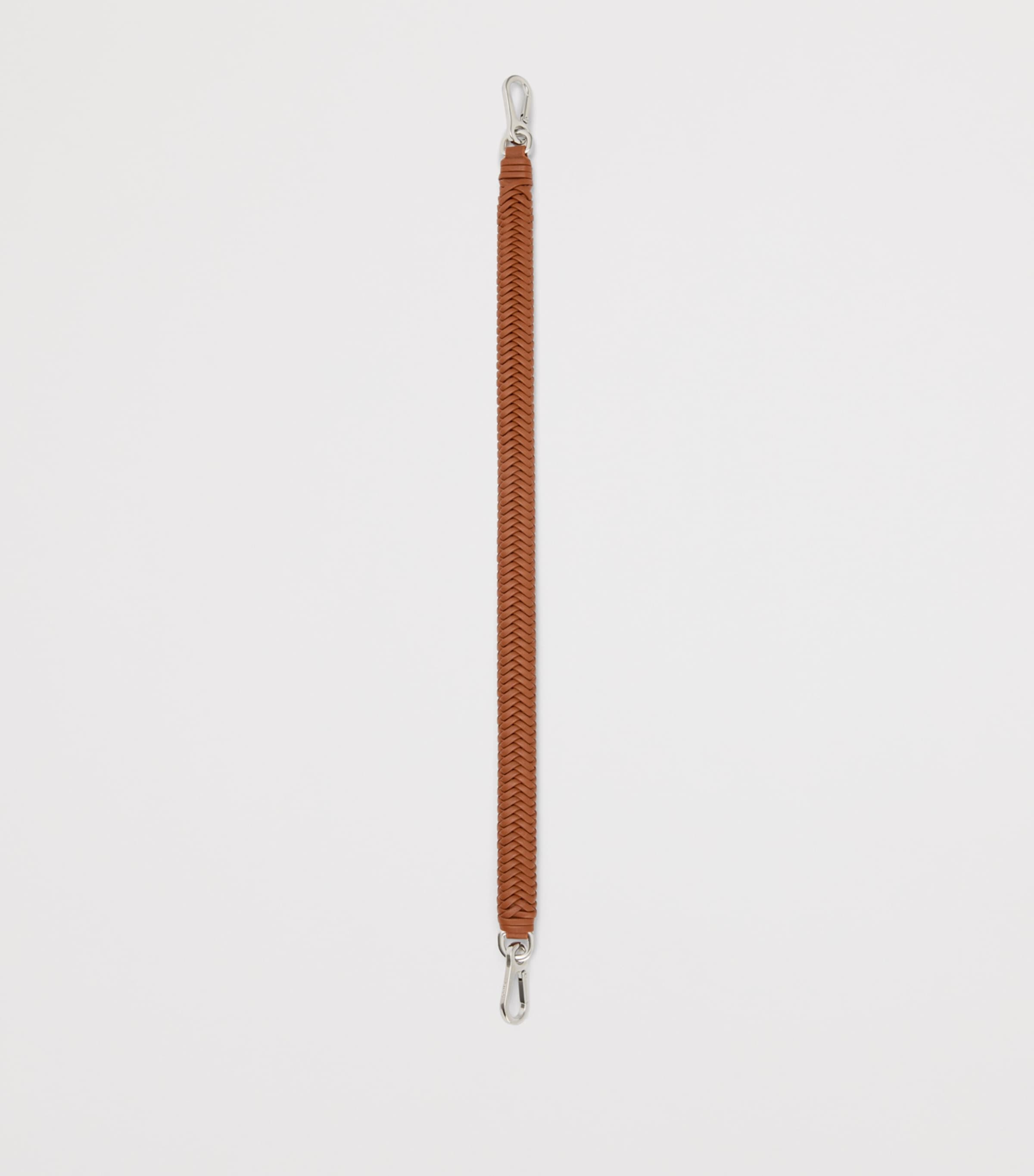 Leather Short Arrow Bag Strap SQUIRREL Image 2