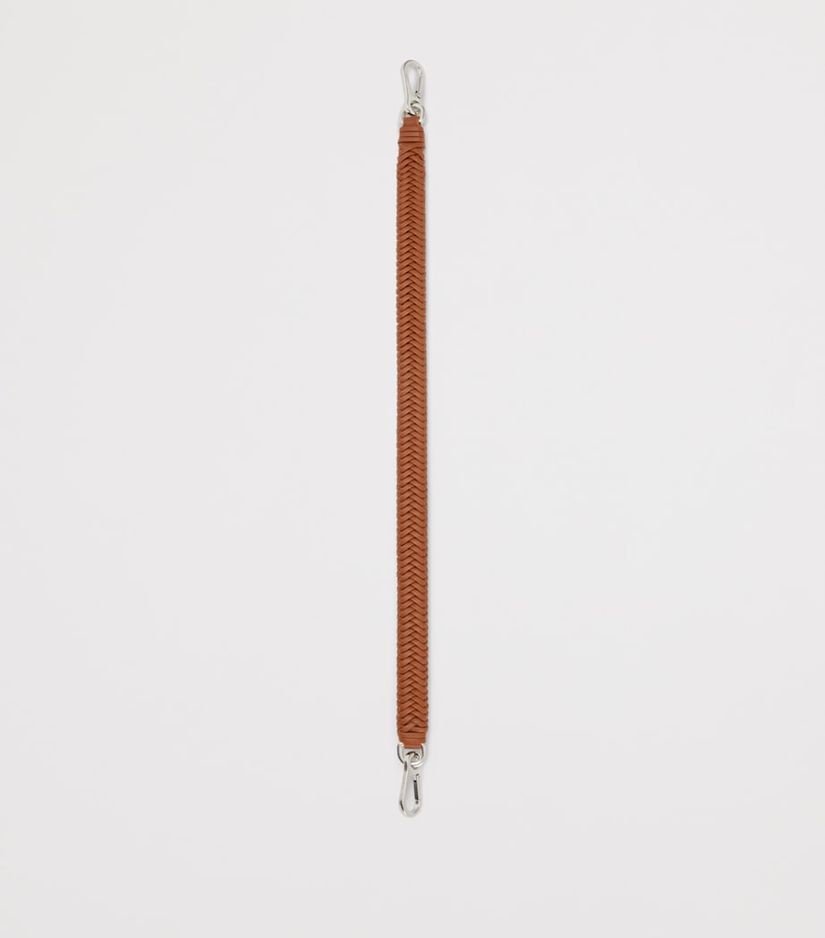 Leather Short Arrow Bag Strap SQUIRREL Image 2