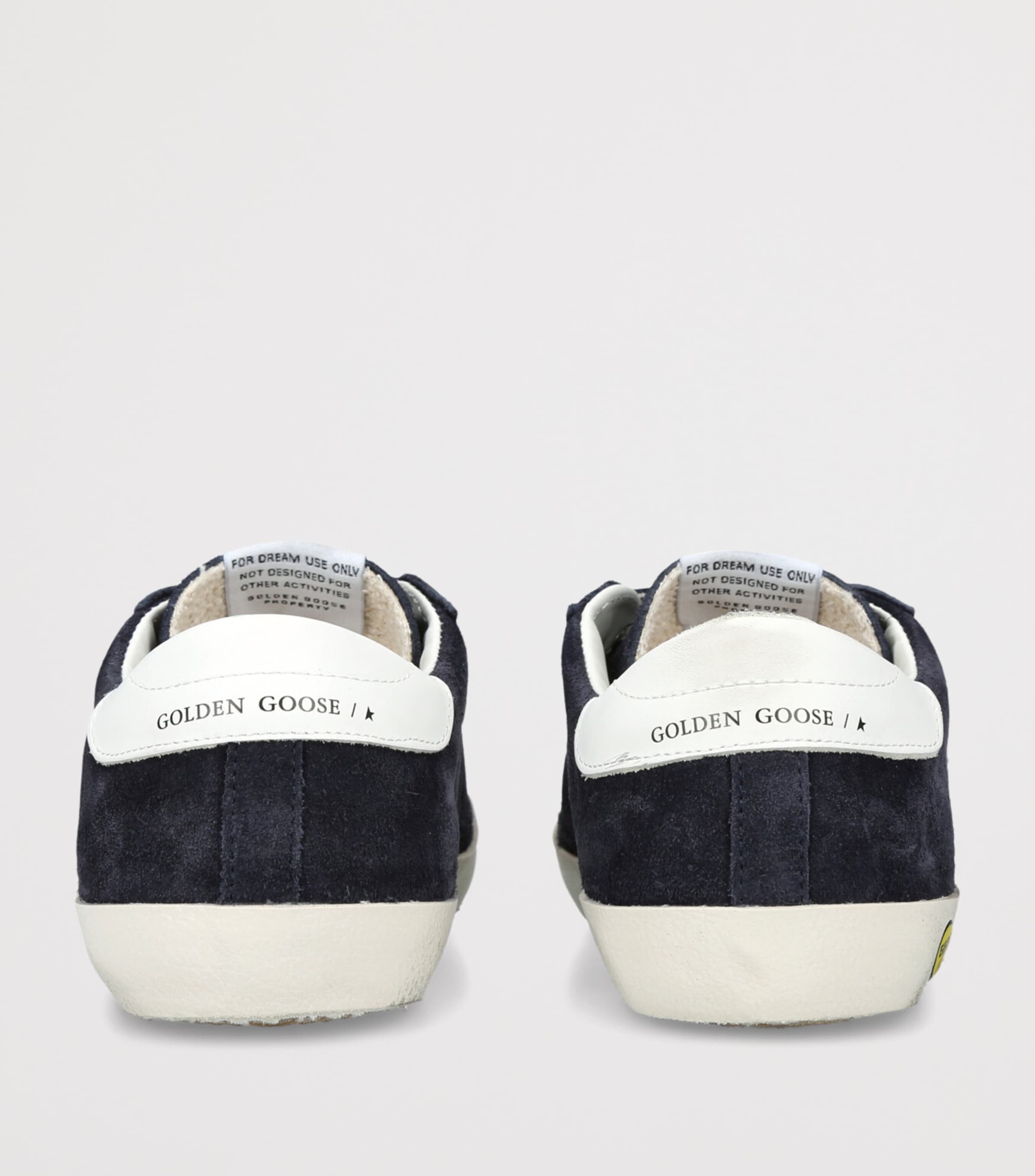 Leather Old School Sneakers NAVY Image 2