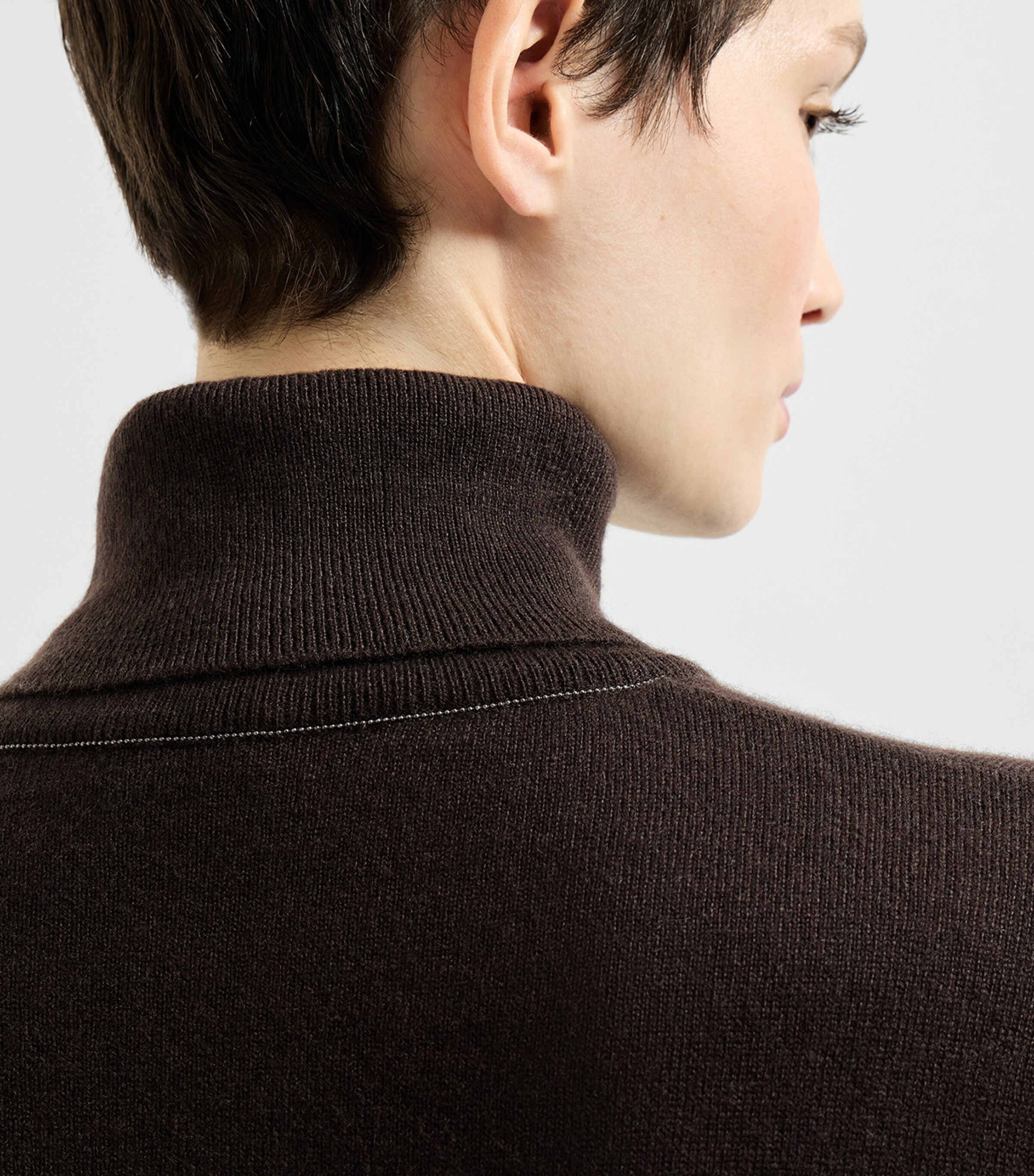 Brunello Cucinelli Womens Cashmere Turtleneck Sweater Image 6