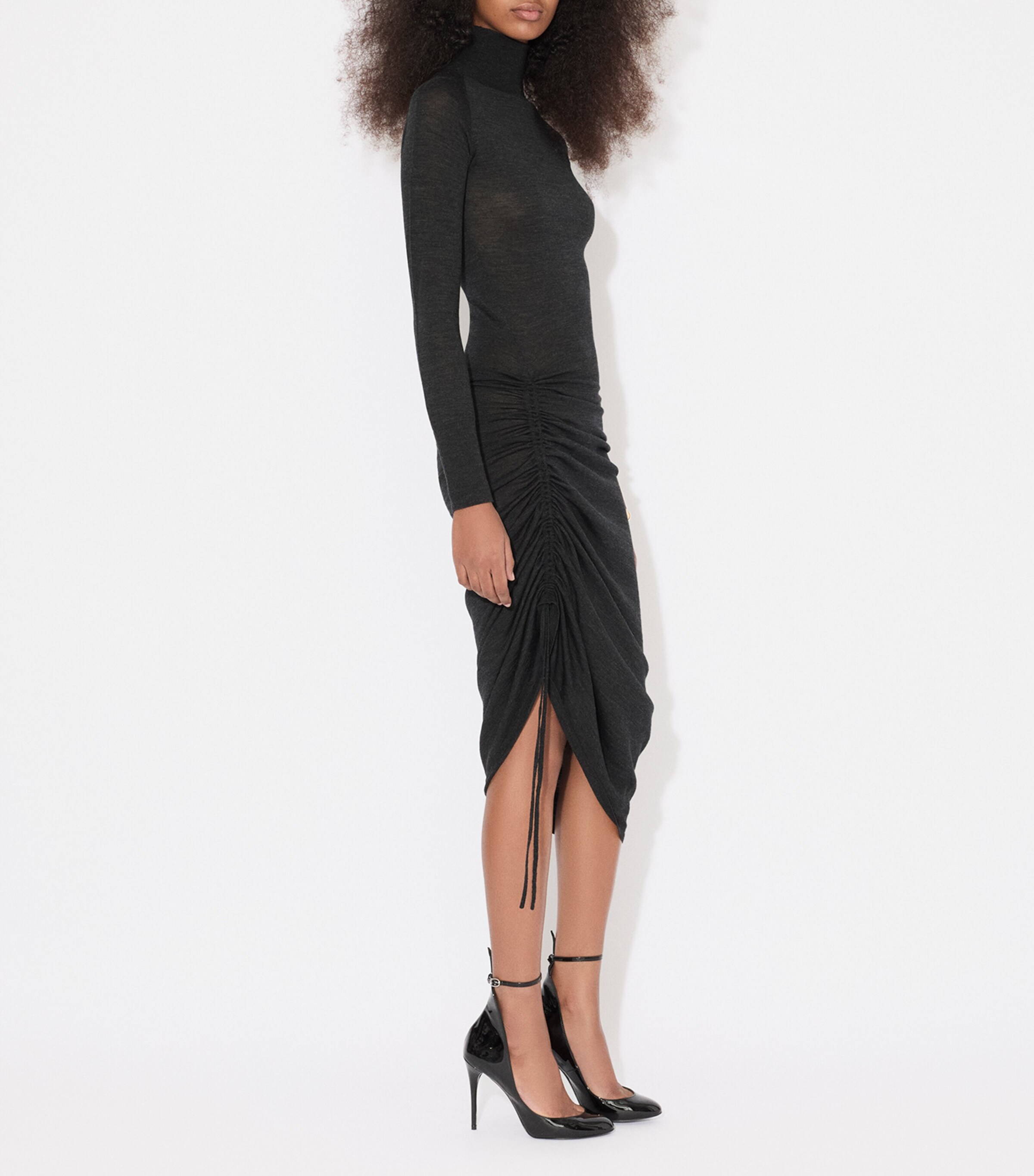 knee length dresses for ladies Alaa  Alaa Midi Heart Dress in Barcelona or Shop Online Mujer 721-000614  01