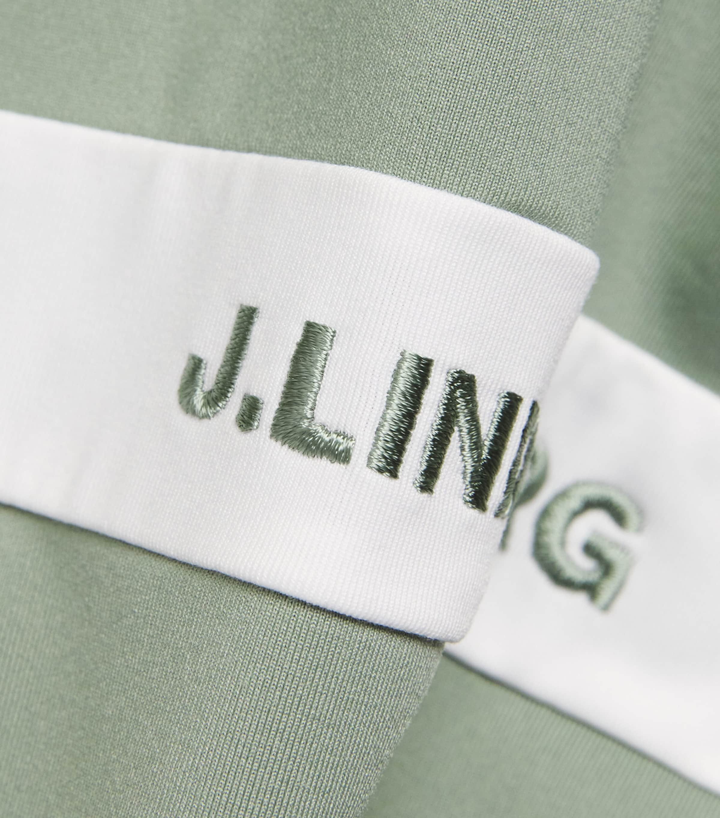 J Lindeberg Mens Jarvis Zip-Up Mid Layer Hedge Green Image 6