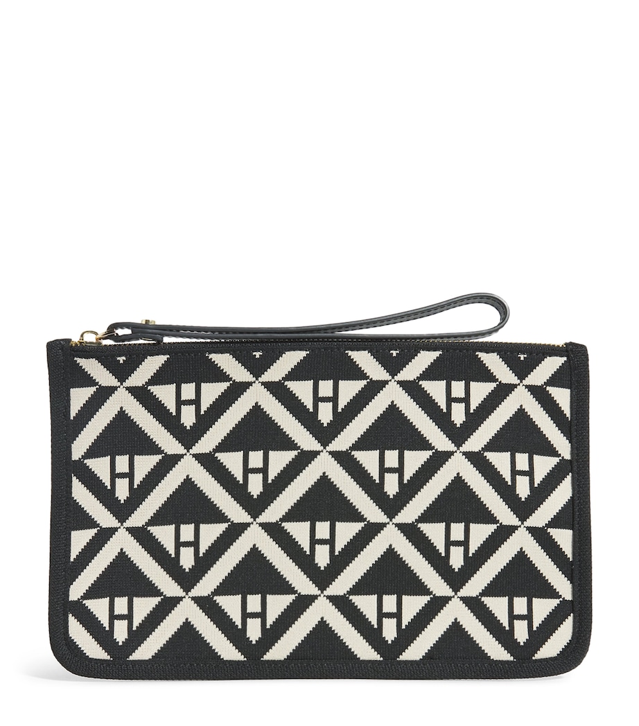 Geometric Pouch BLACK Image 1