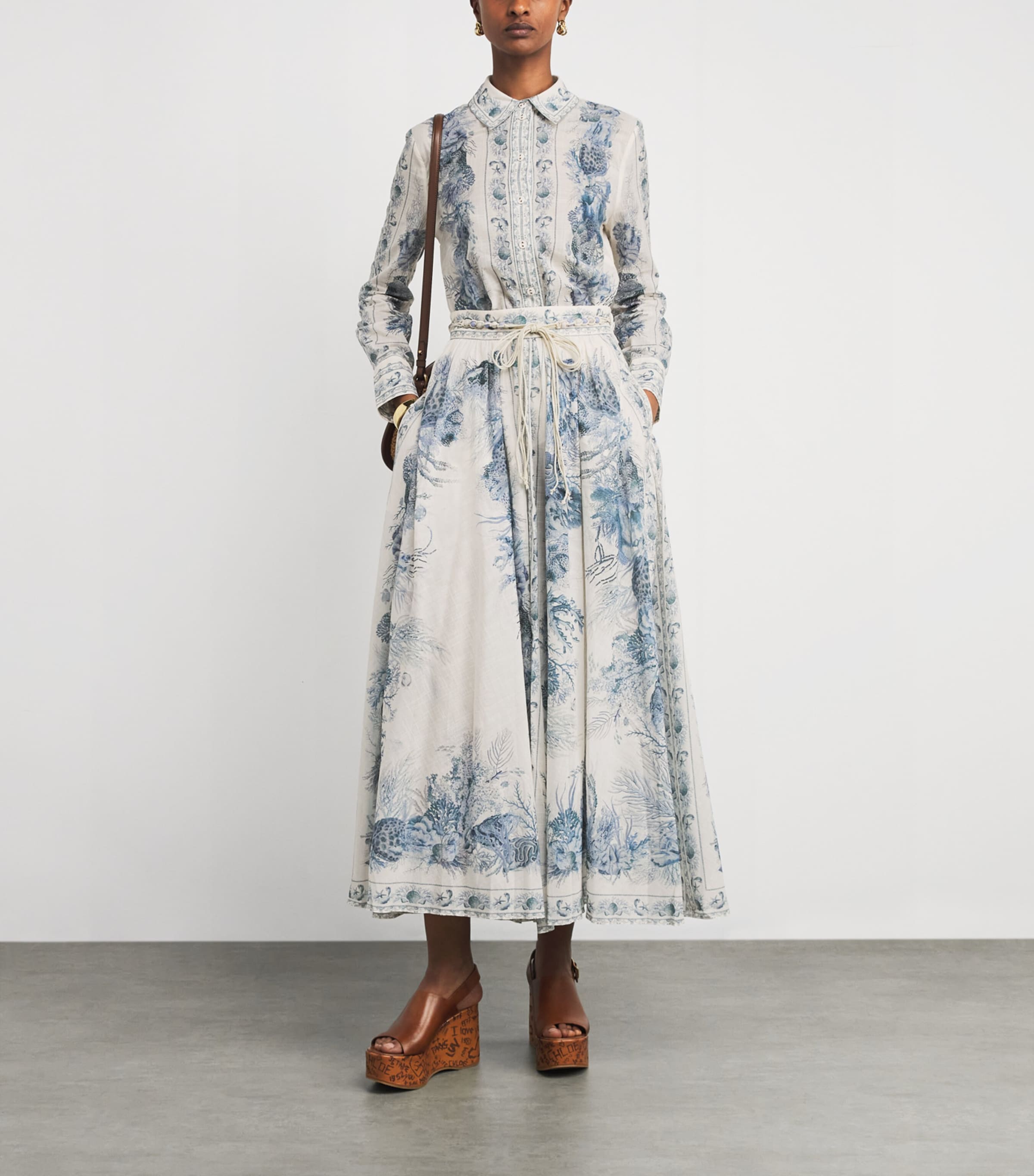 Cotton Wanderlust Shirt BLUE TOILEBLTL Image 2