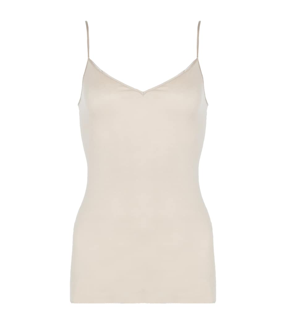 Cotton Seamless Camisole NUDE Image 1