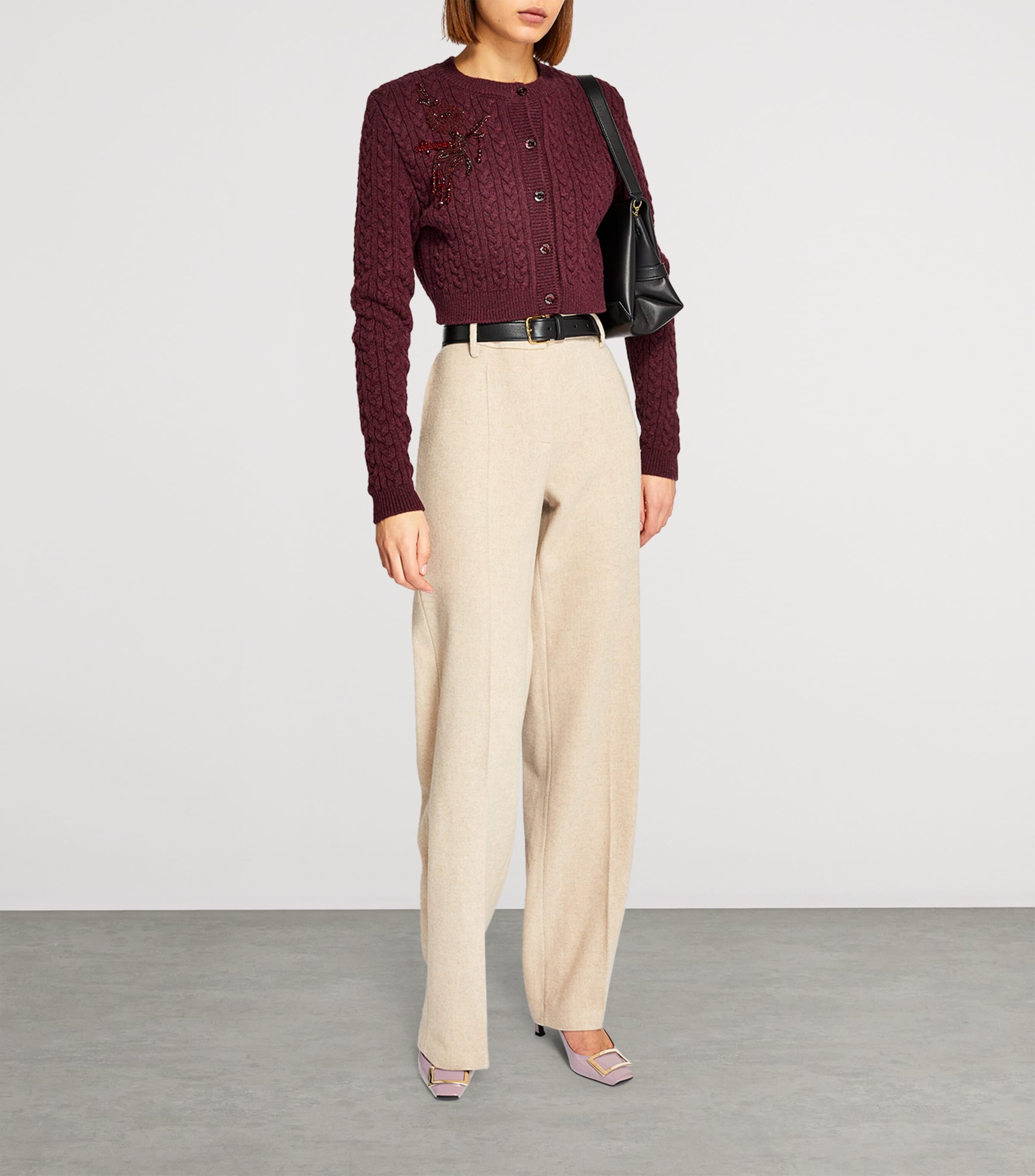 Belle De Nuit Pumps 65 PURPLE Image 5