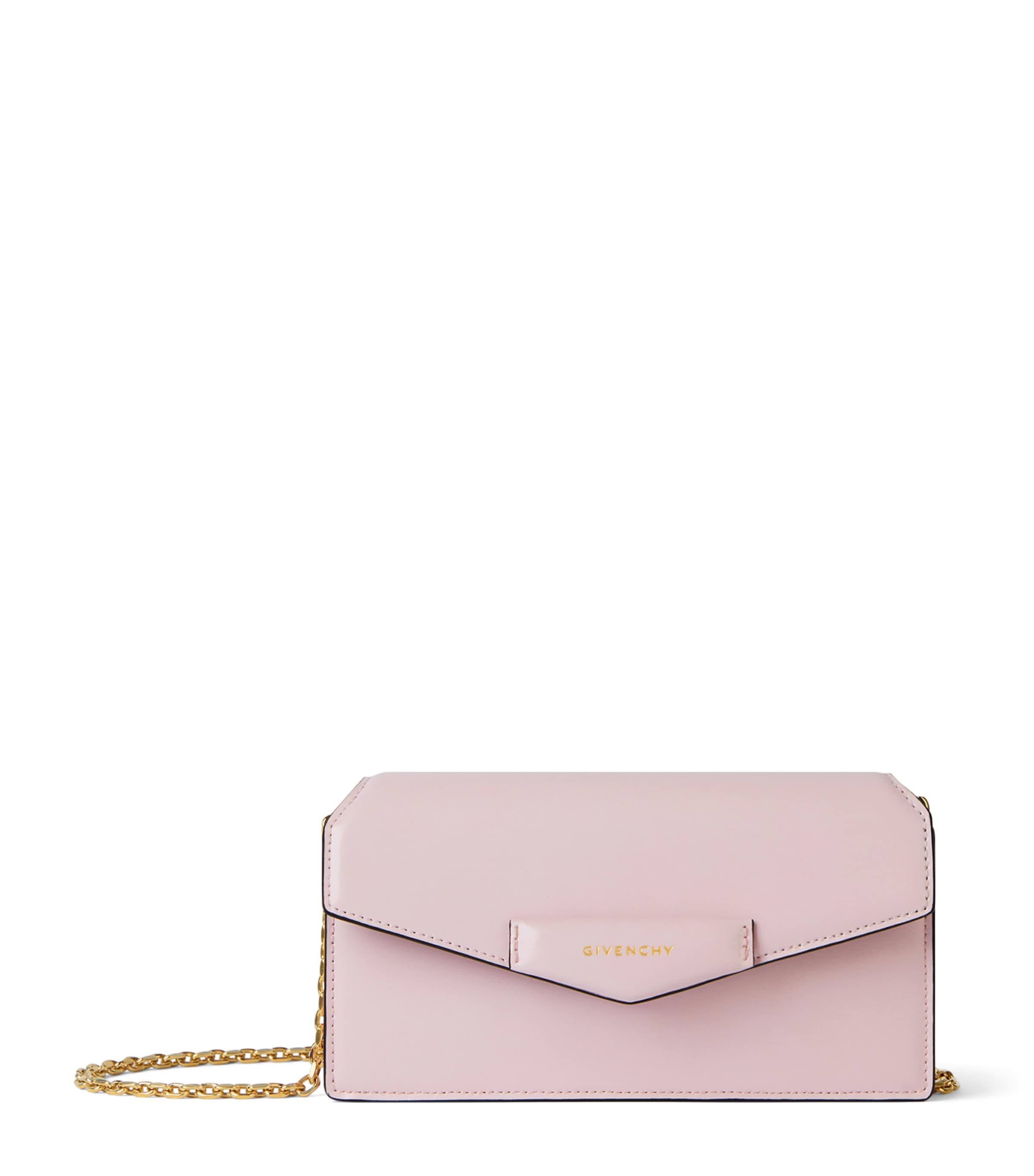 Givenchy Leather Antigona Chain Wallet Image 1
