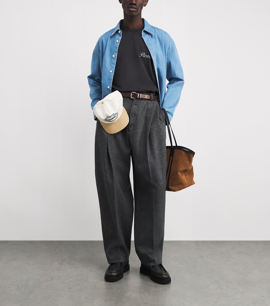 Organic Cotton Tailor Logo T-Shirt VINTAGE BLACK Image 2