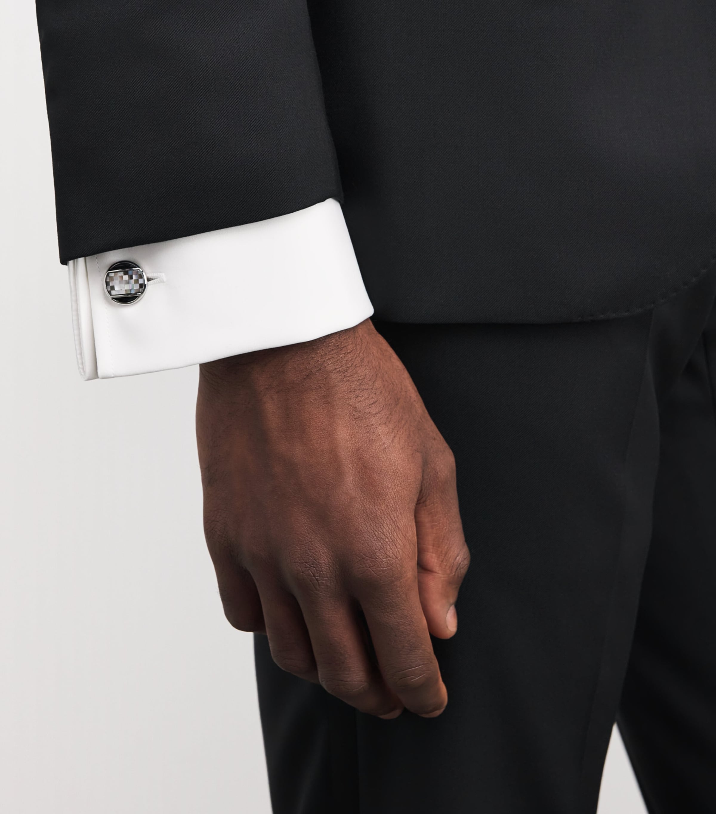 Thompson Mother-Of-Pearl Cufflinks And Studs Set BRONZE Image 2