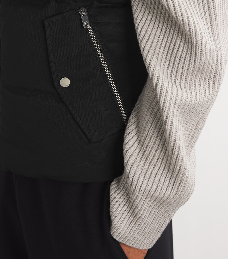 Down Westmount Gilet 191- BLACK Image 6