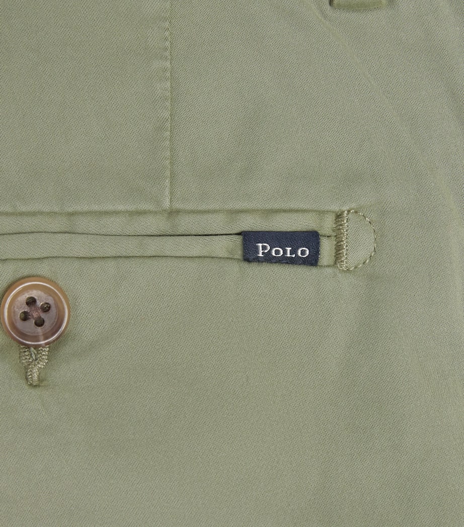 Polo Ralph Lauren Mens Stretch-Cotton Jarrett Slim Chinos Sage Green Image 6