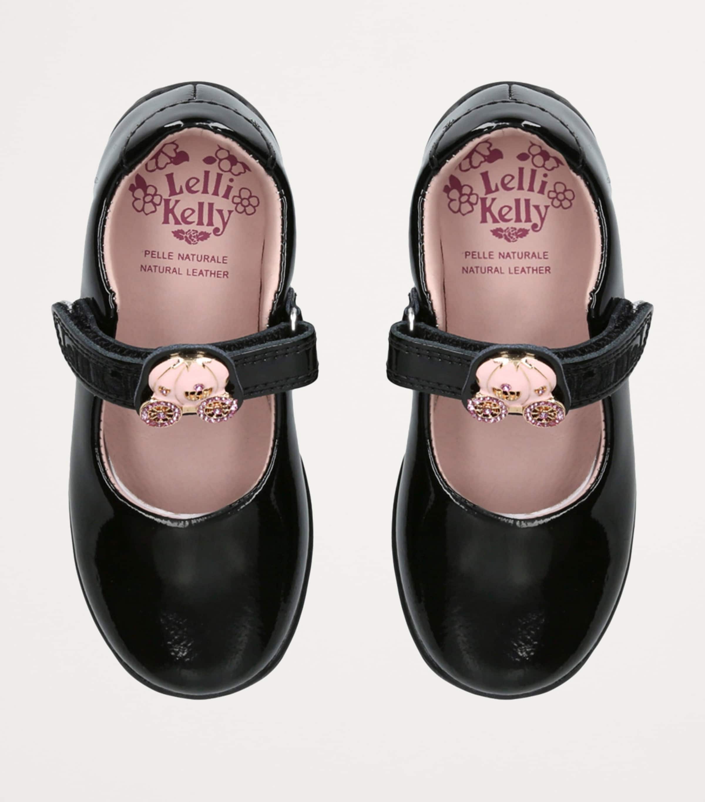 Lelli Kelly Black Patent Leather Carrie School Shoes Harrods US