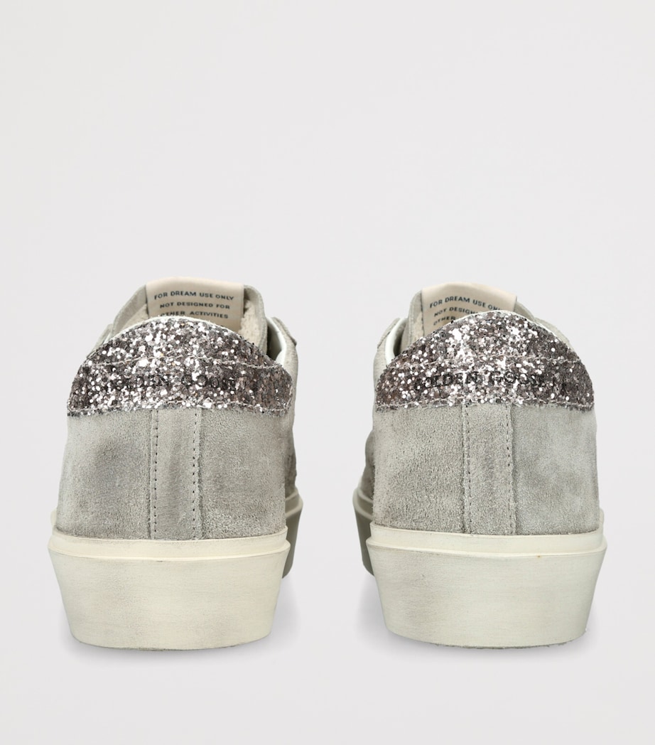 Golden Goose Suede Hi Star Sneakers Silver Com Image 2