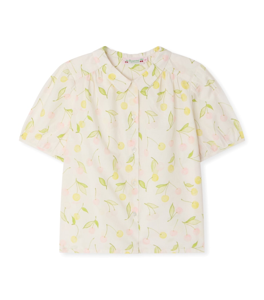Bonpoint Cotton Adele Blouse (10-14 Years) Imp Rose Poudre Image 1